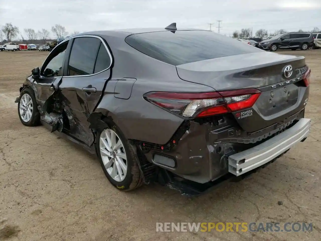 3 Photograph of a damaged car 4T1C11BK2NU054149 TOYOTA CAMRY 2022