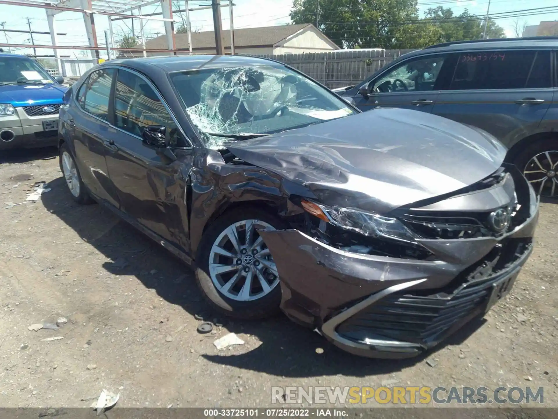 1 Photograph of a damaged car 4T1C11BK2NU056967 TOYOTA CAMRY 2022