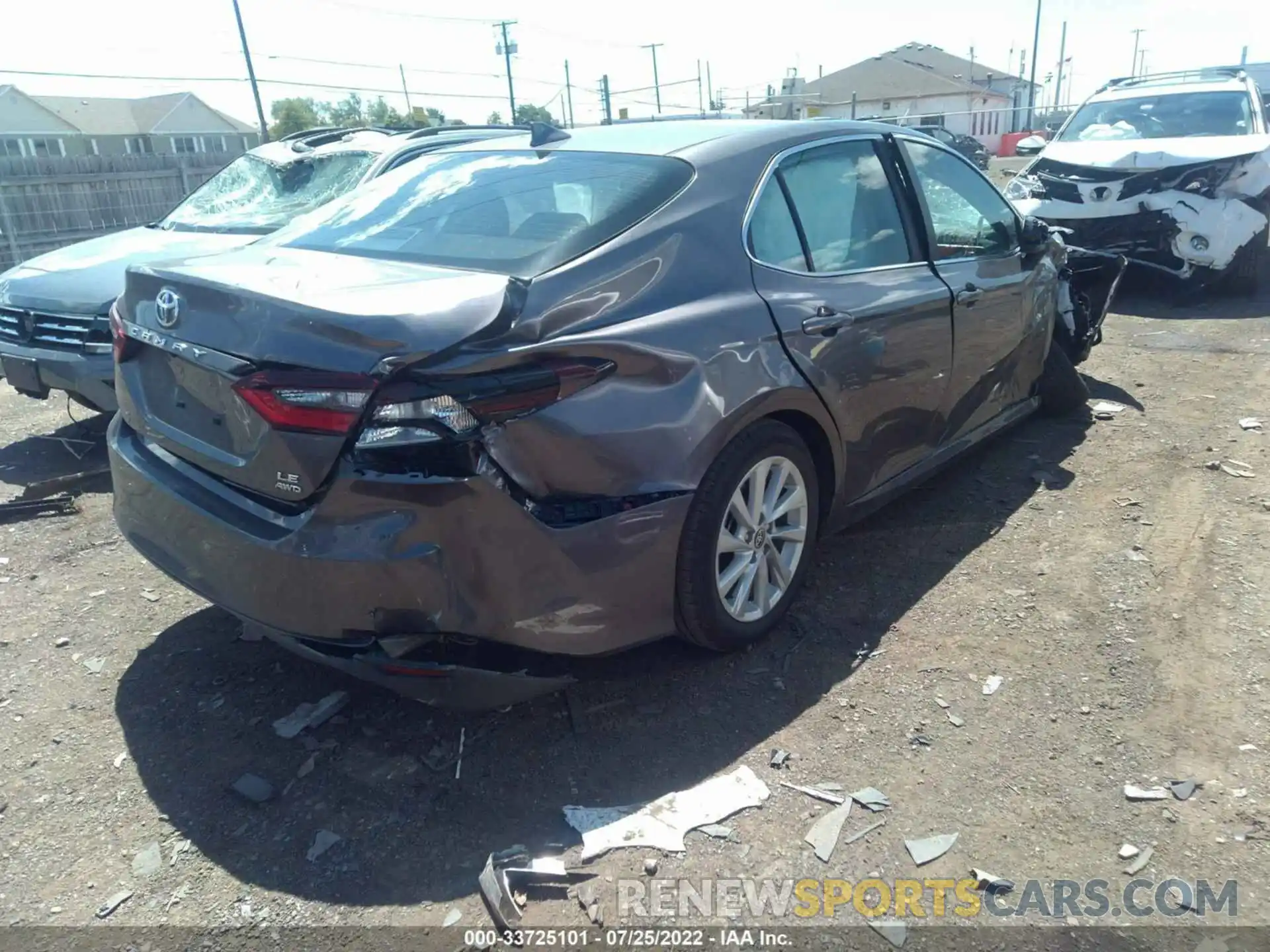 4 Photograph of a damaged car 4T1C11BK2NU056967 TOYOTA CAMRY 2022