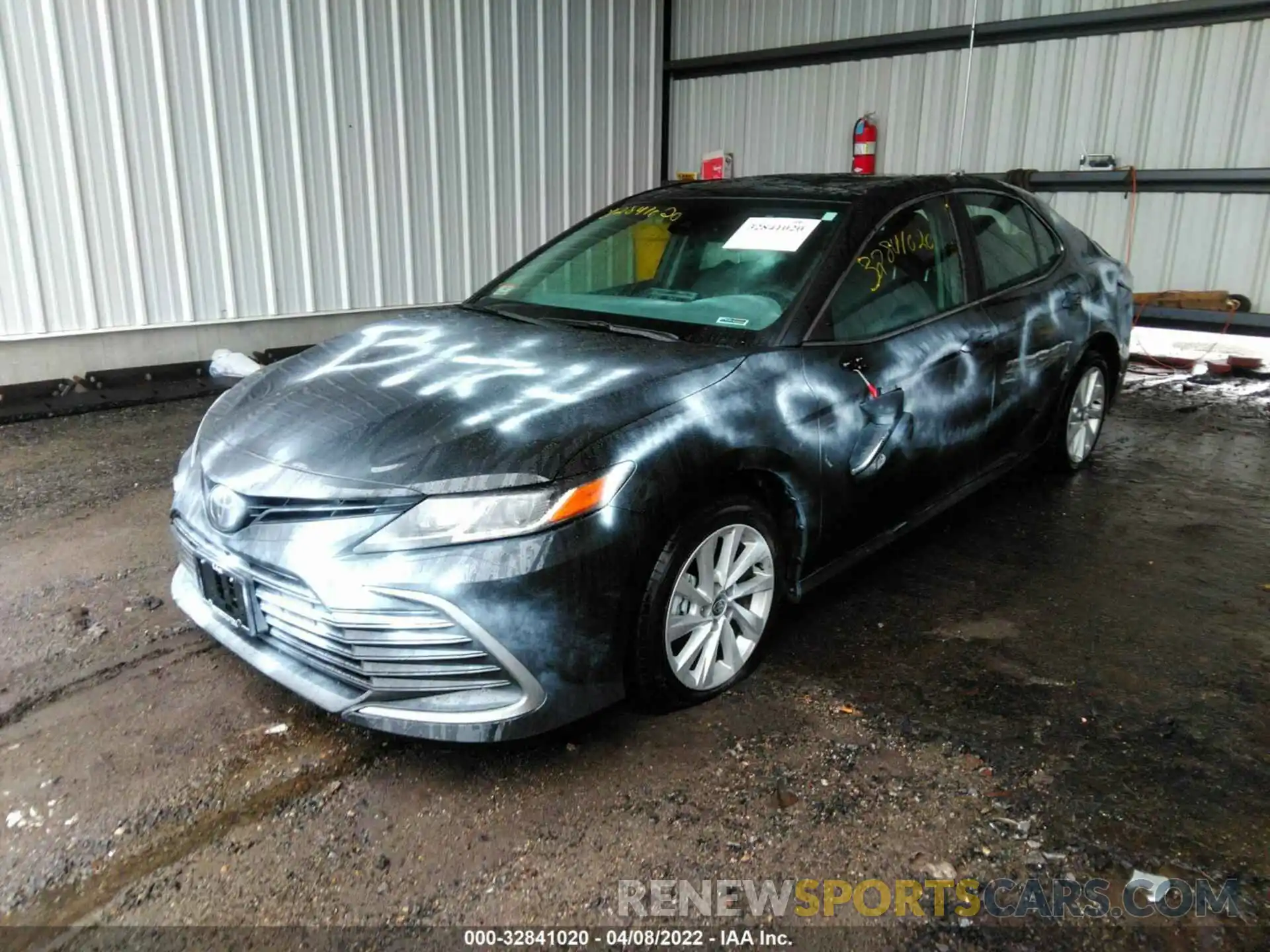 2 Photograph of a damaged car 4T1C11BK3NU054127 TOYOTA CAMRY 2022