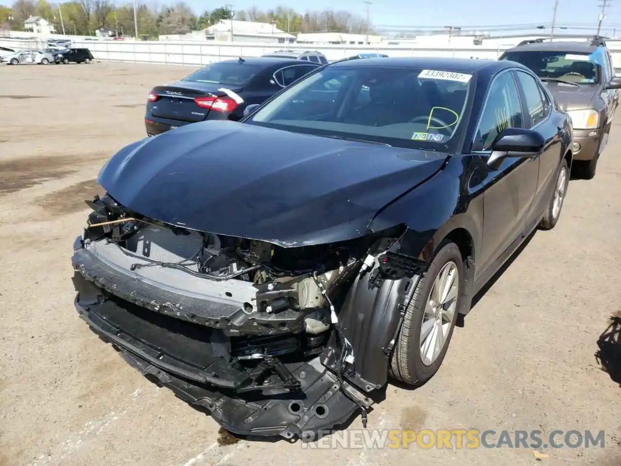 2 Photograph of a damaged car 4T1C11BK4NU057750 TOYOTA CAMRY 2022