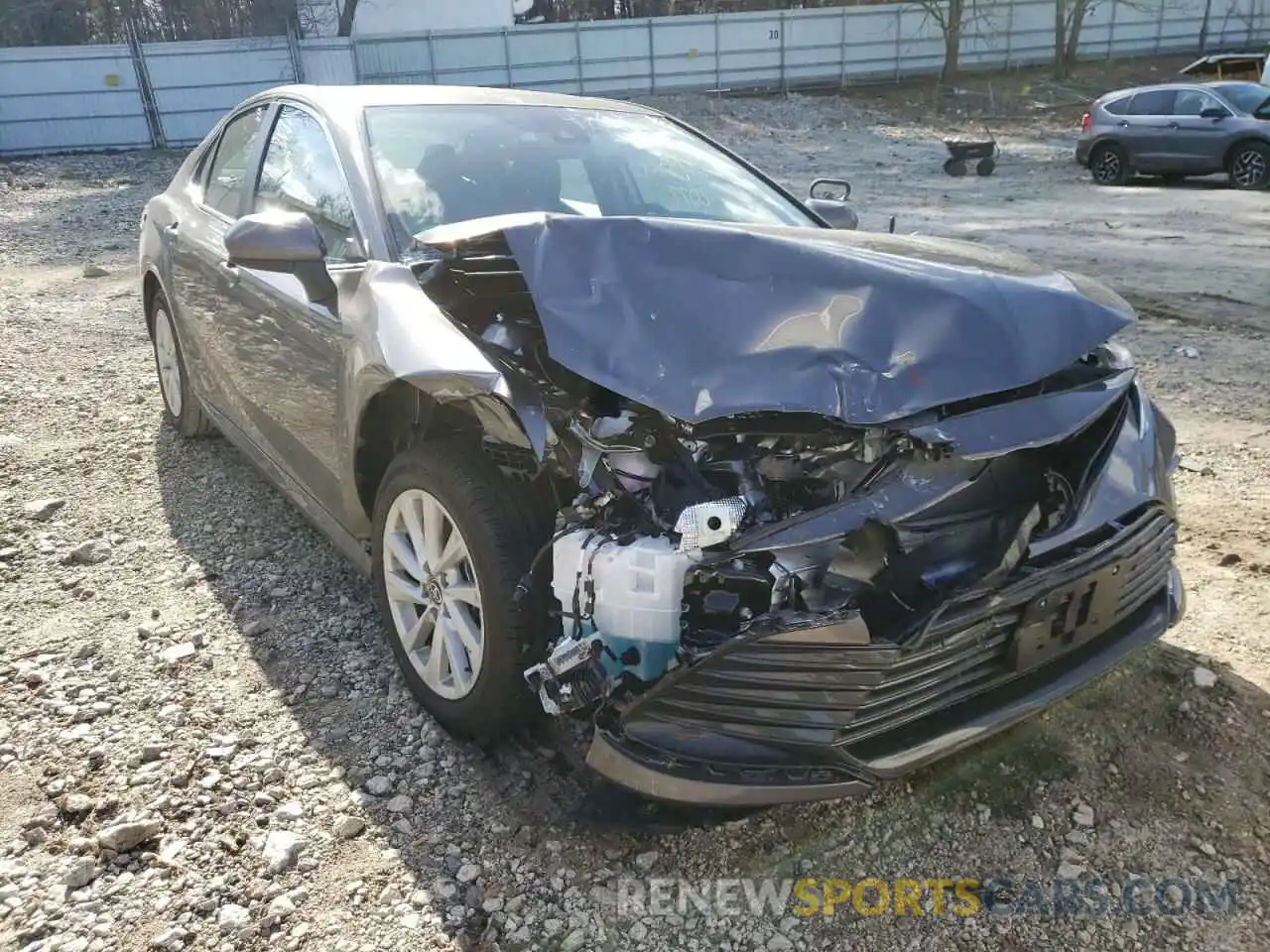 1 Photograph of a damaged car 4T1C11BK5NU057935 TOYOTA CAMRY 2022