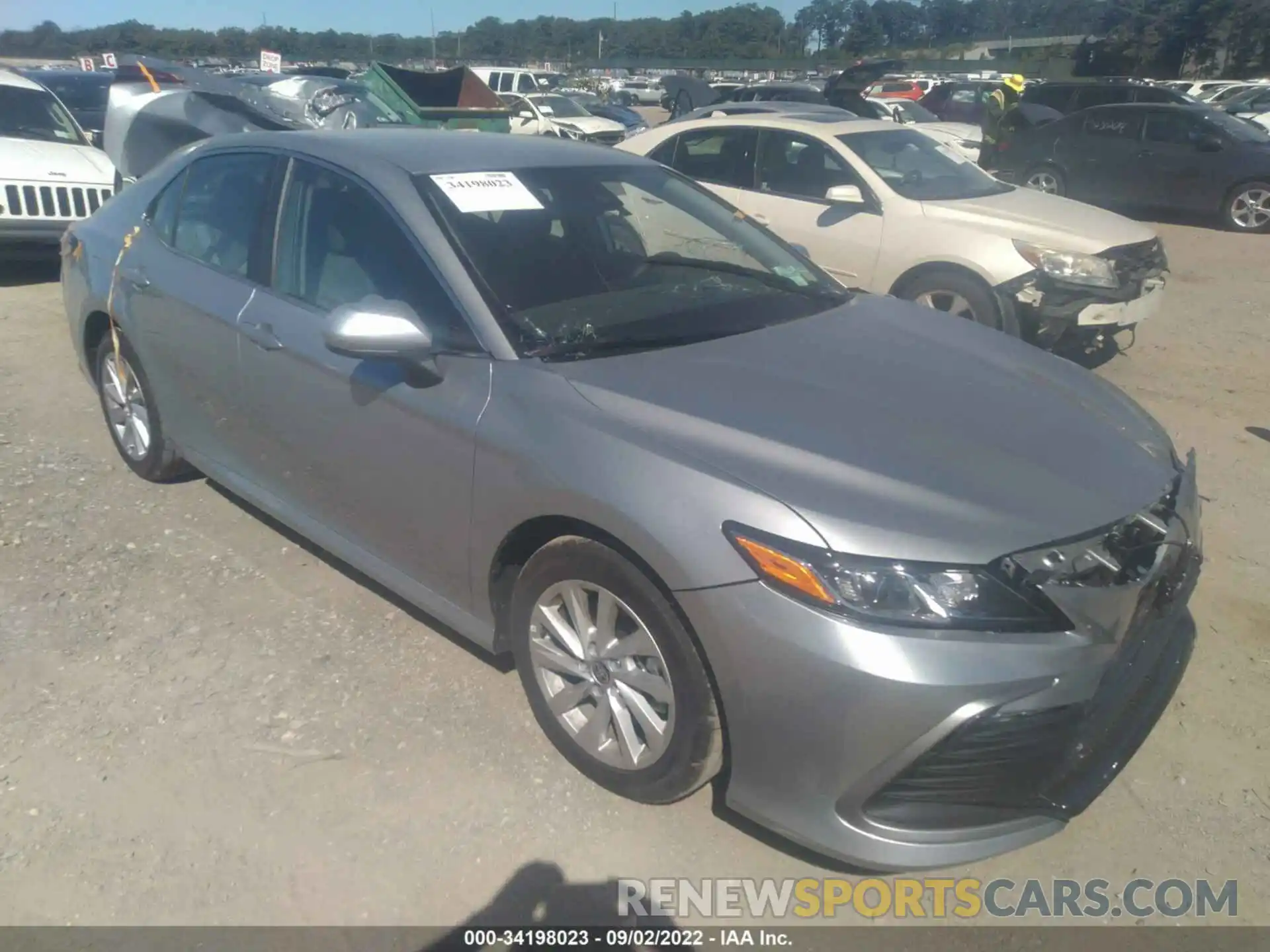 1 Photograph of a damaged car 4T1C11BK5NU072273 TOYOTA CAMRY 2022