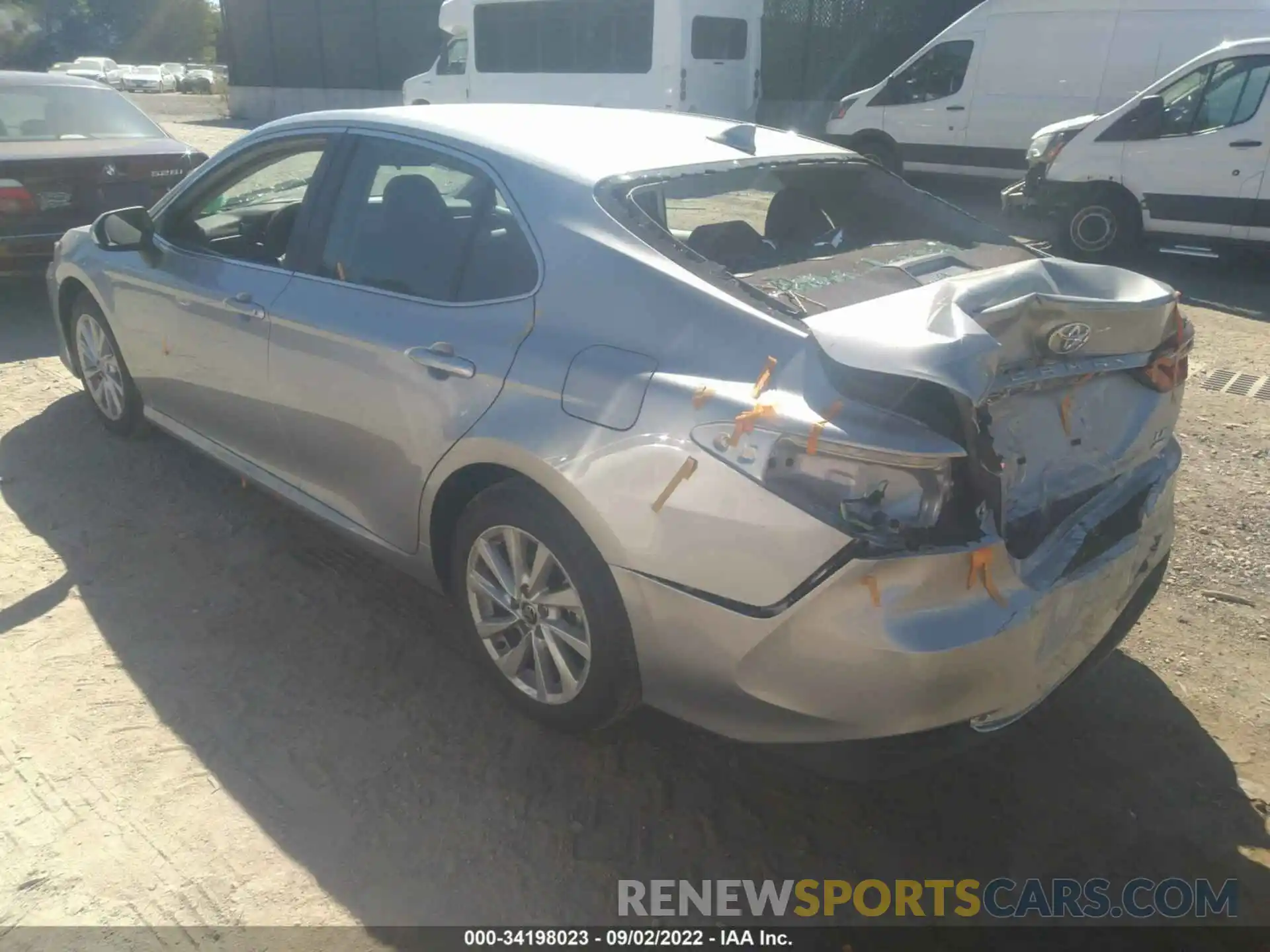 3 Photograph of a damaged car 4T1C11BK5NU072273 TOYOTA CAMRY 2022