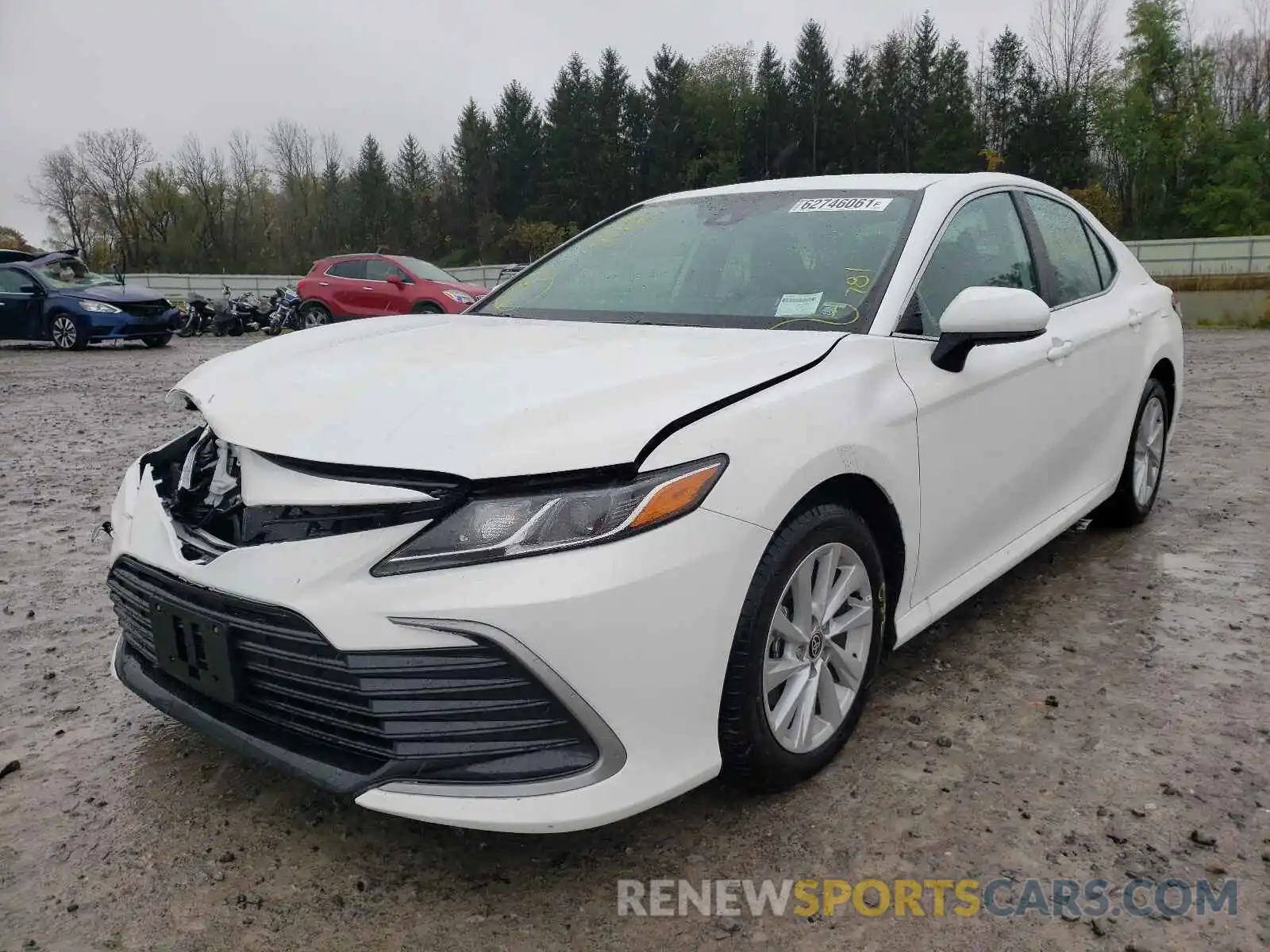 2 Photograph of a damaged car 4T1C11BK6NU048340 TOYOTA CAMRY 2022