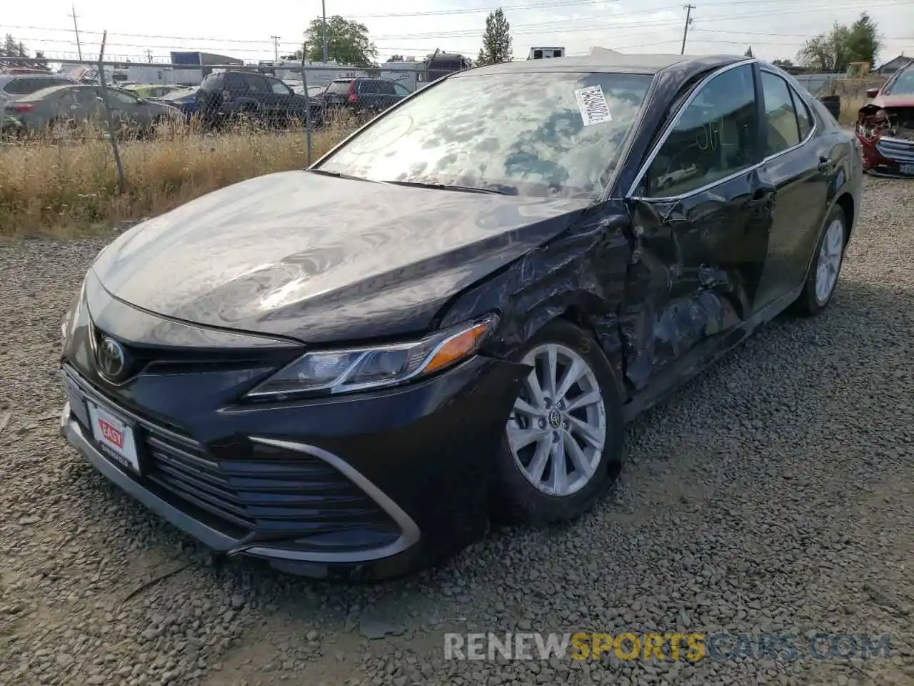 2 Photograph of a damaged car 4T1C11BK6NU068474 TOYOTA CAMRY 2022