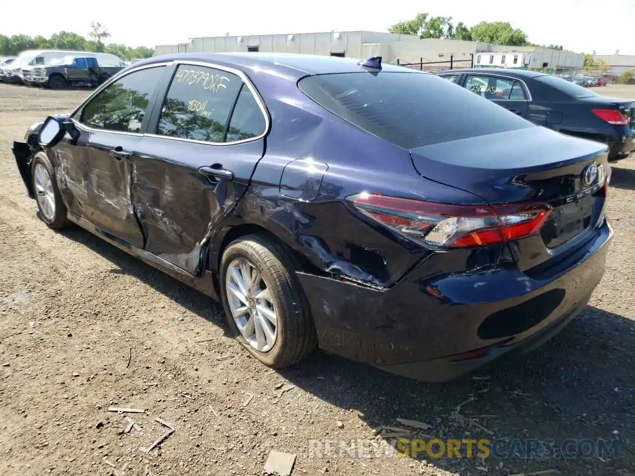 3 Photograph of a damaged car 4T1C11BKXNU053766 TOYOTA CAMRY 2022