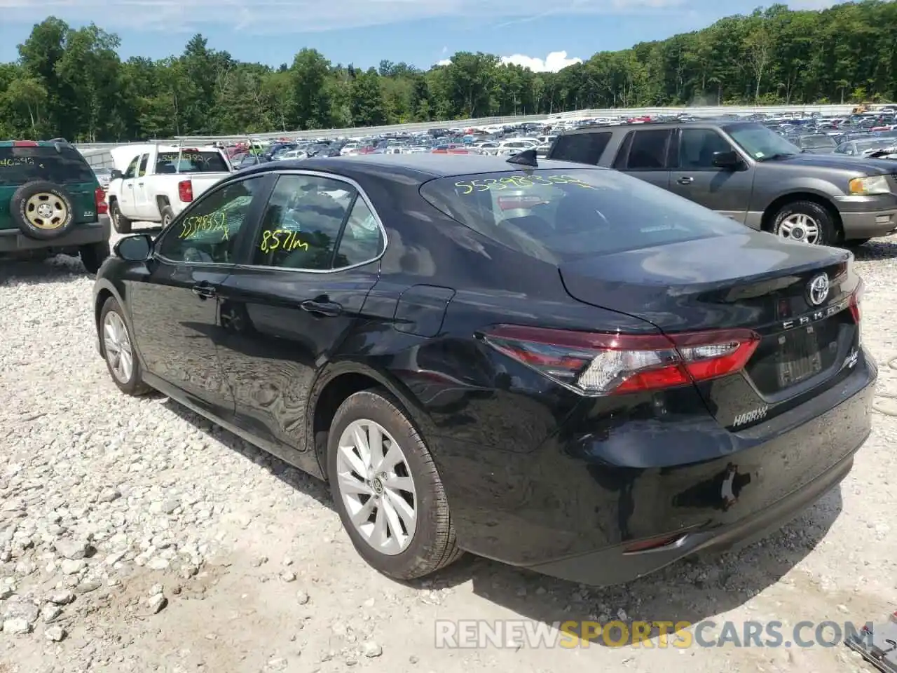 3 Photograph of a damaged car 4T1C11BKXNU054447 TOYOTA CAMRY 2022