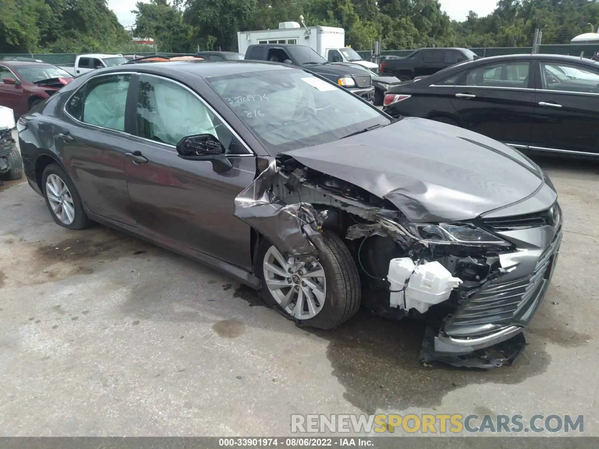 1 Photograph of a damaged car 4T1C11BKXNU054738 TOYOTA CAMRY 2022