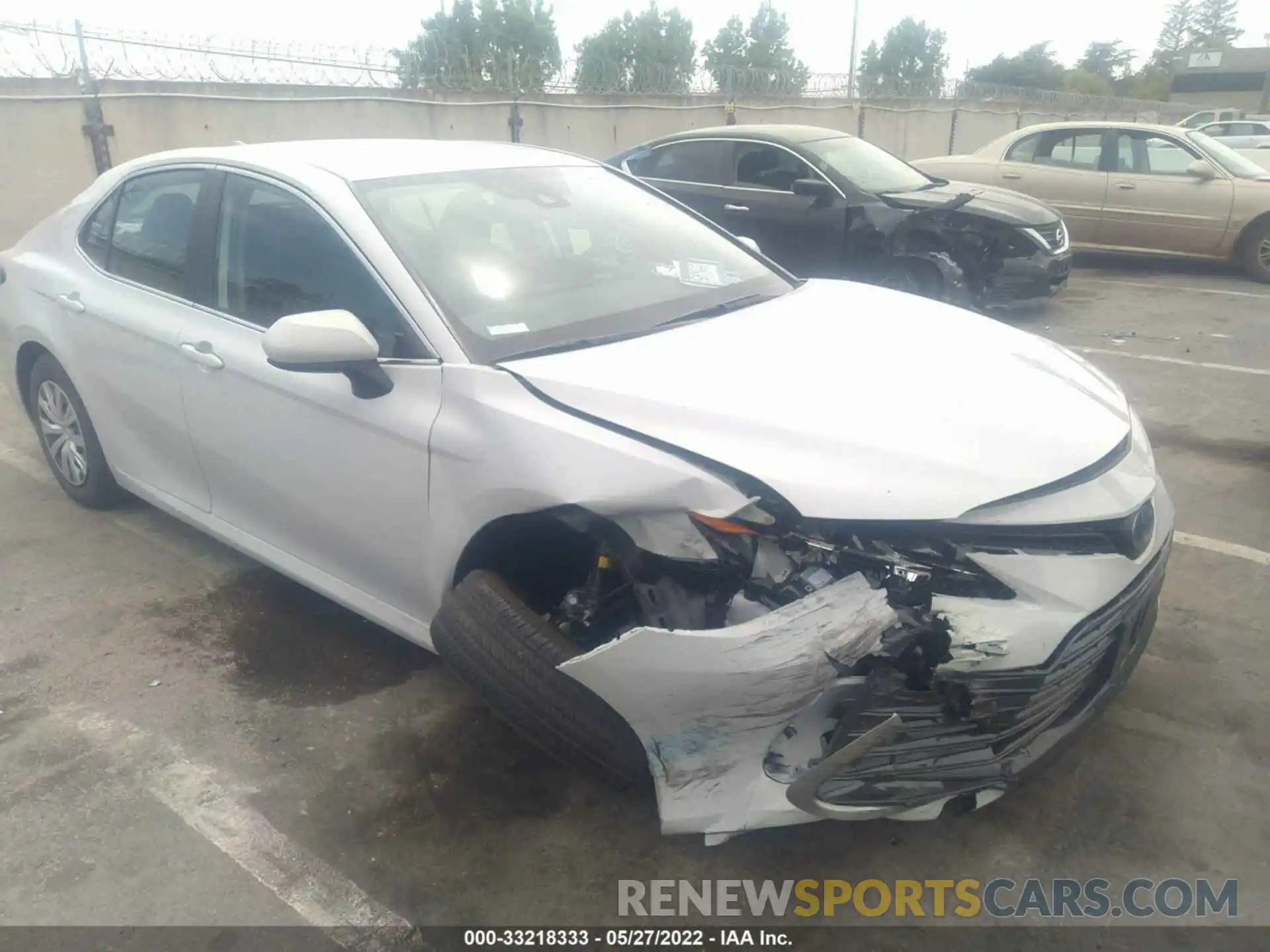 1 Photograph of a damaged car 4T1C31AK0NU034719 TOYOTA CAMRY 2022