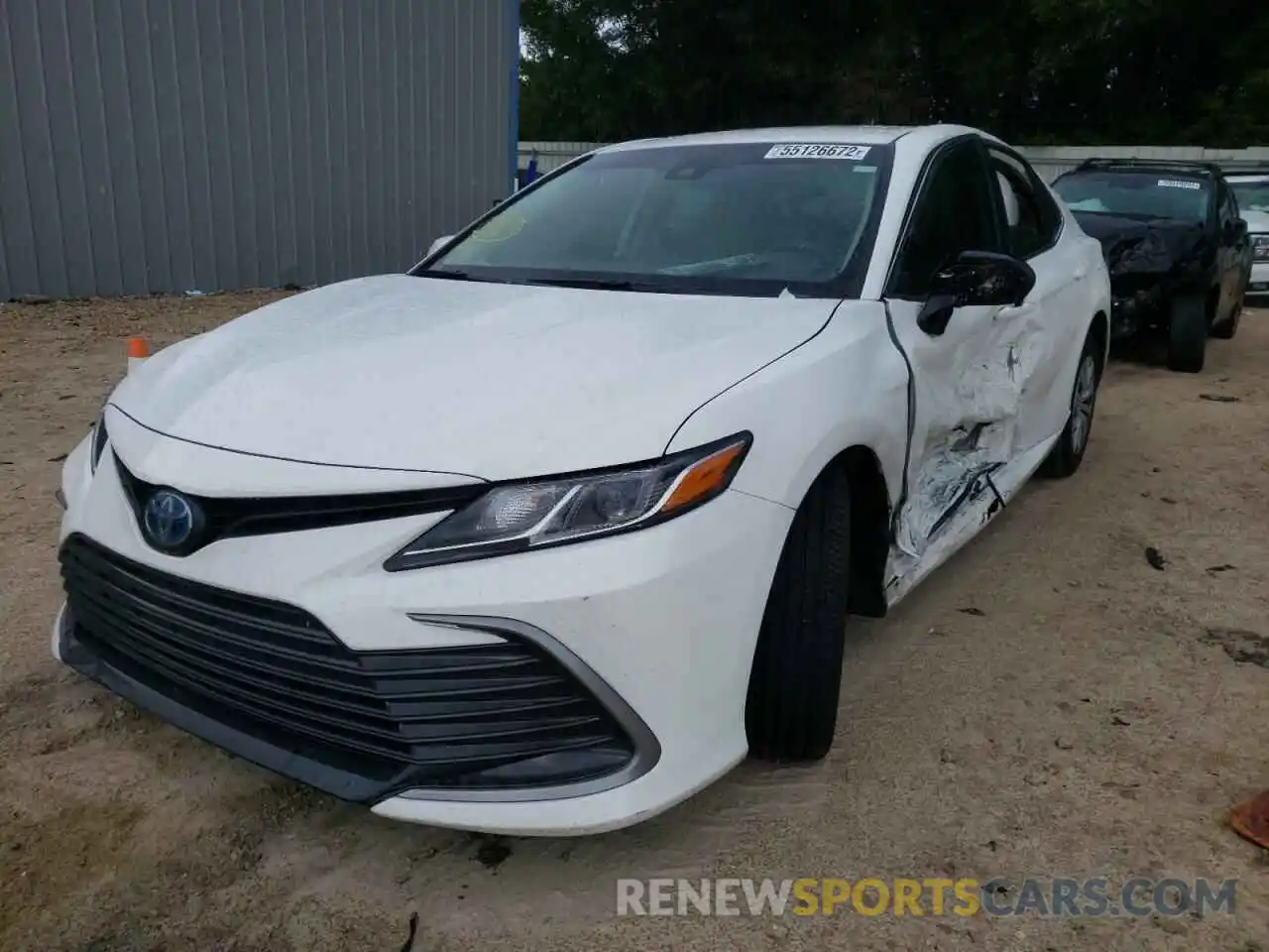 2 Photograph of a damaged car 4T1C31AK0NU582316 TOYOTA CAMRY 2022