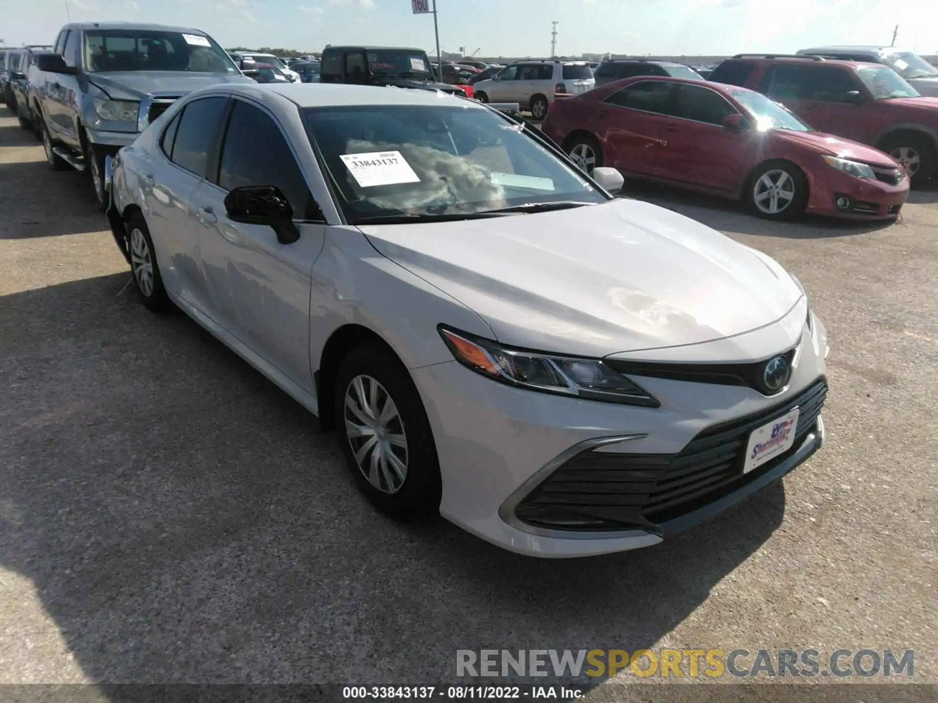 1 Photograph of a damaged car 4T1C31AK1NU044871 TOYOTA CAMRY 2022