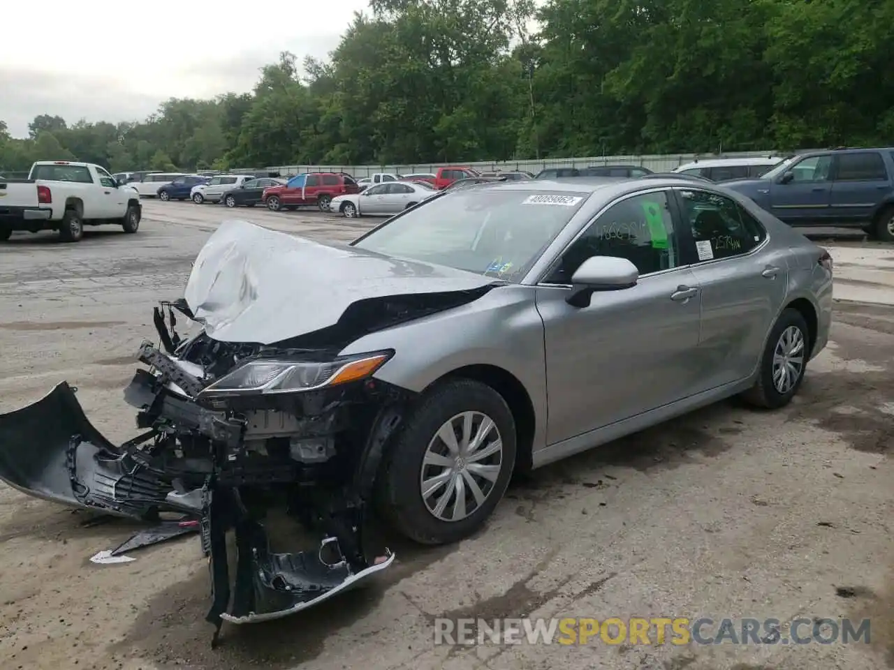 2 Photograph of a damaged car 4T1C31AK1NU581224 TOYOTA CAMRY 2022