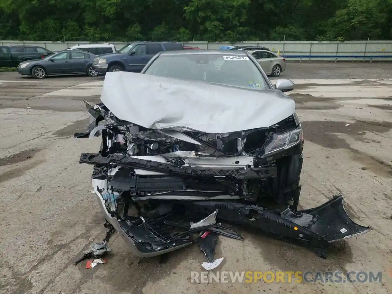 9 Photograph of a damaged car 4T1C31AK1NU581224 TOYOTA CAMRY 2022