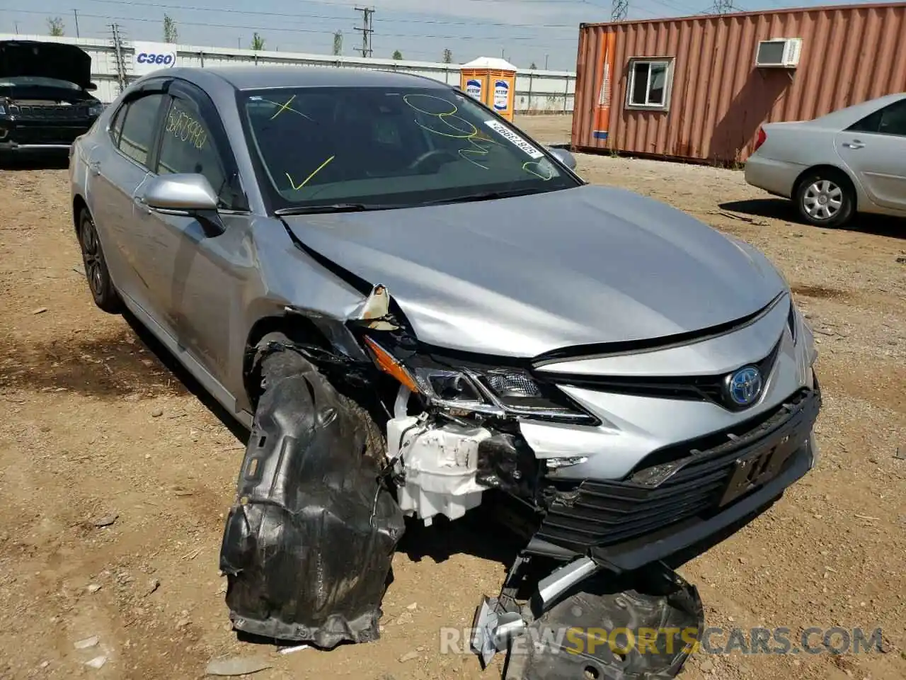 1 Photograph of a damaged car 4T1C31AK1NU583684 TOYOTA CAMRY 2022