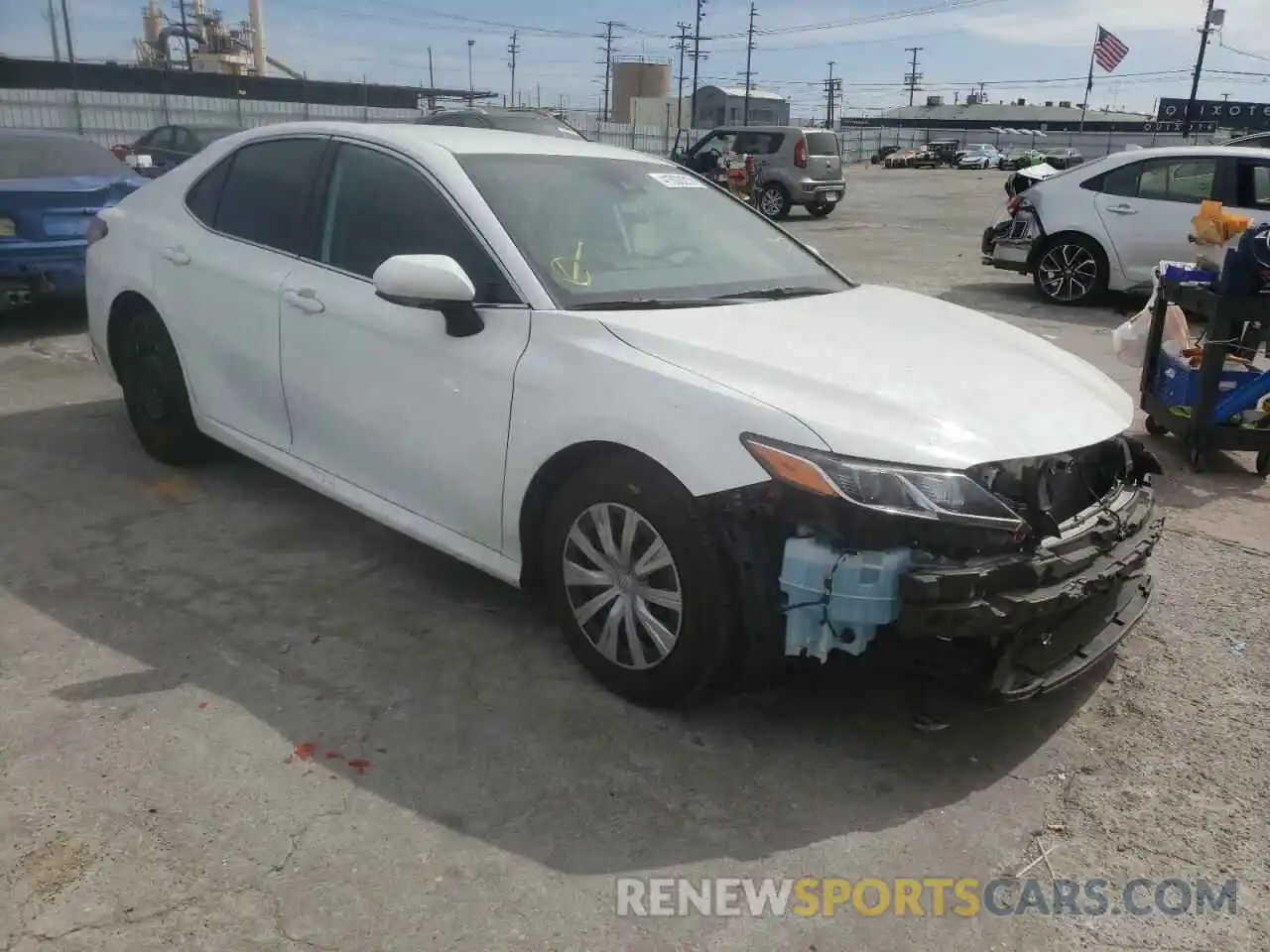 1 Photograph of a damaged car 4T1C31AK2NU573472 TOYOTA CAMRY 2022