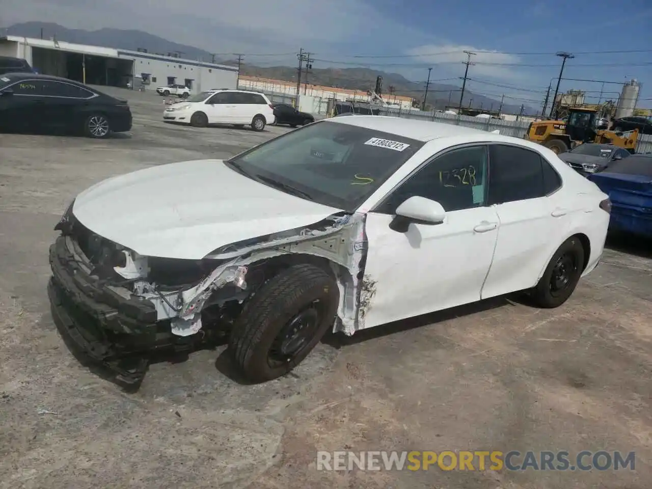 2 Photograph of a damaged car 4T1C31AK2NU573472 TOYOTA CAMRY 2022