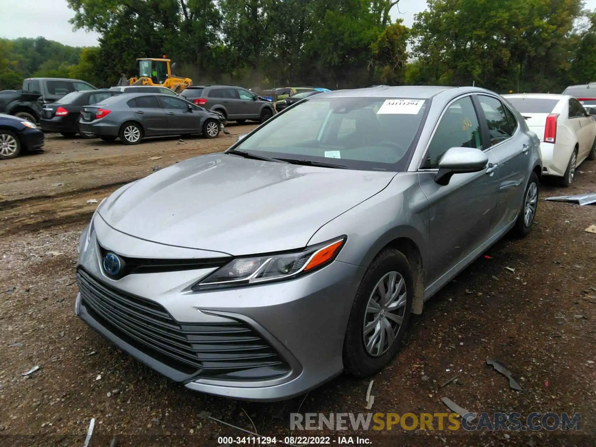 2 Photograph of a damaged car 4T1C31AK2NU594581 TOYOTA CAMRY 2022