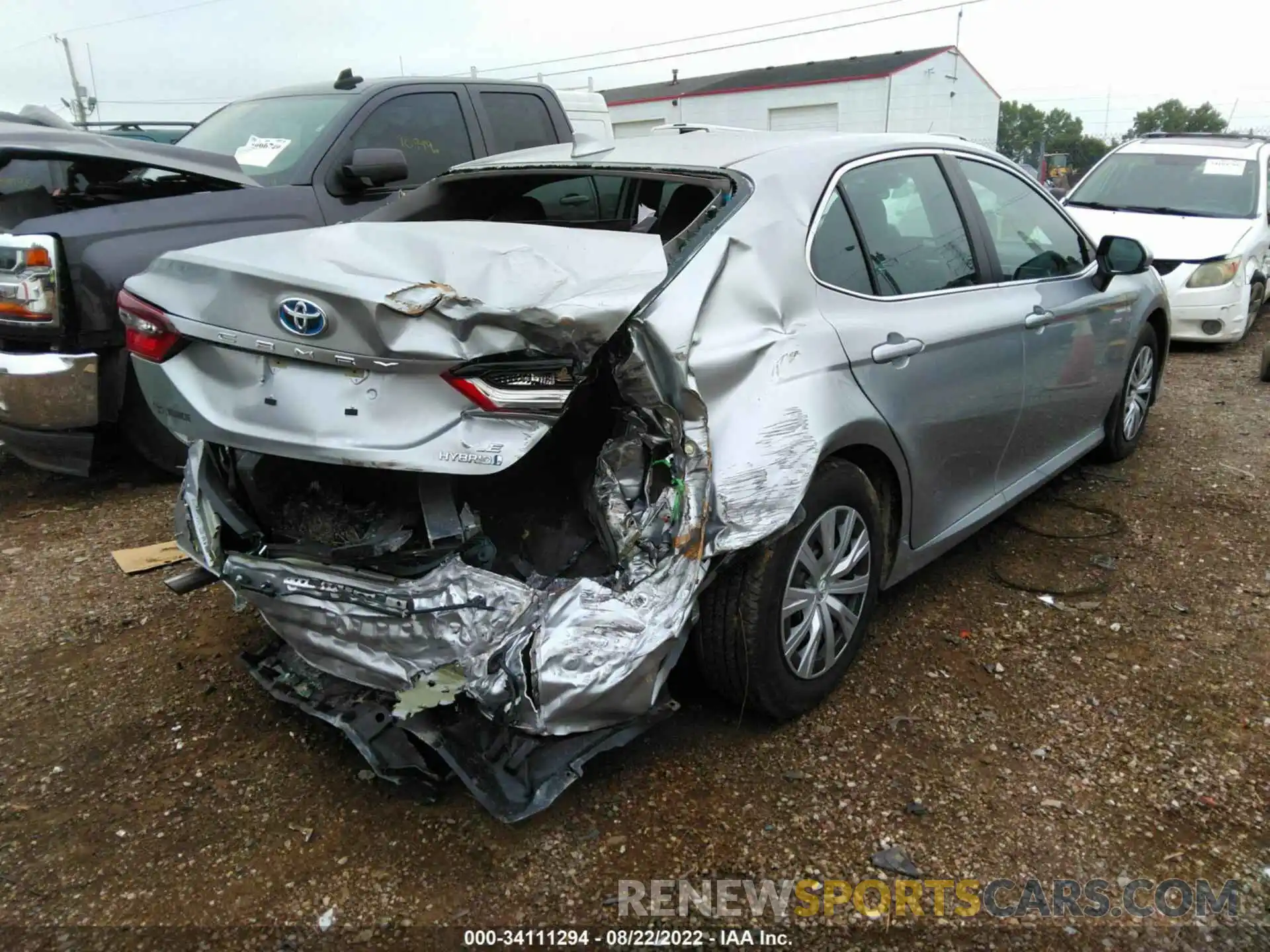 4 Photograph of a damaged car 4T1C31AK2NU594581 TOYOTA CAMRY 2022