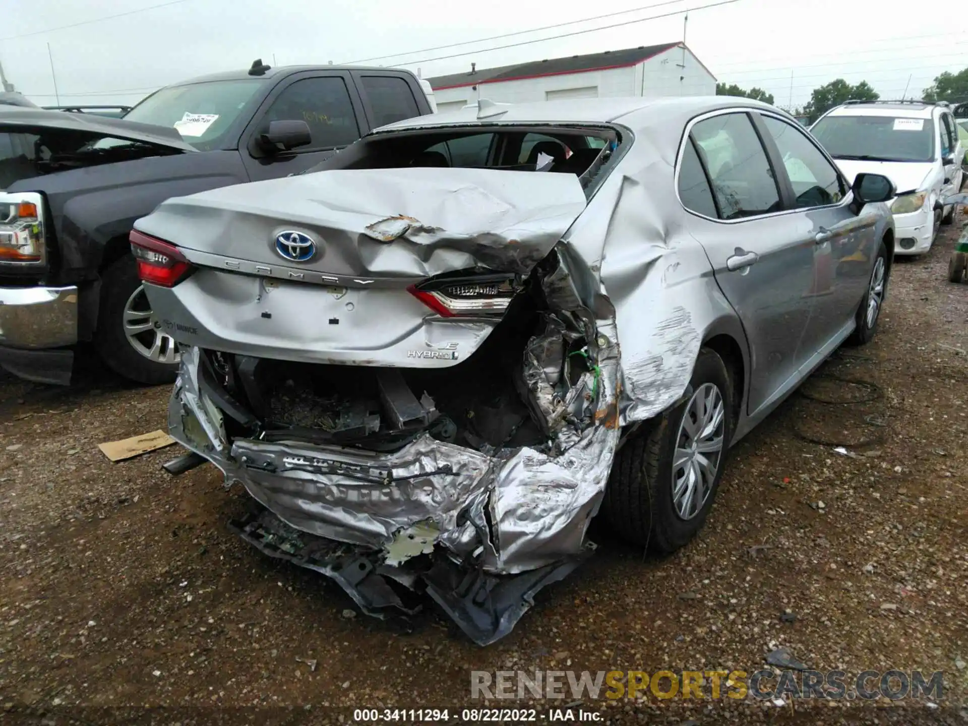 6 Photograph of a damaged car 4T1C31AK2NU594581 TOYOTA CAMRY 2022