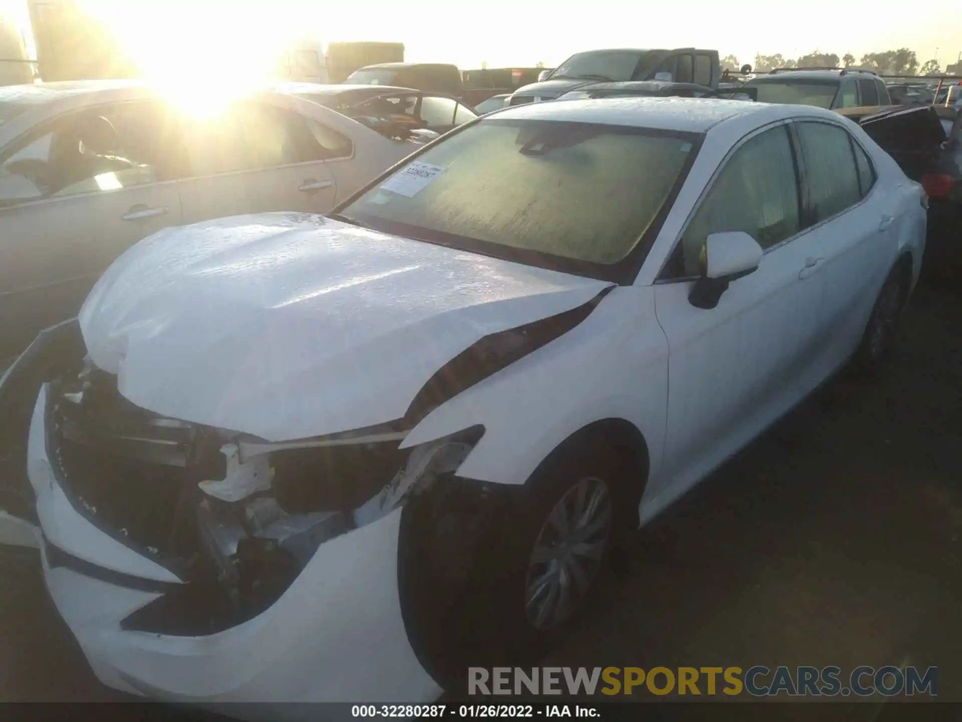 1 Photograph of a damaged car 4T1C31AK3NU573240 TOYOTA CAMRY 2022