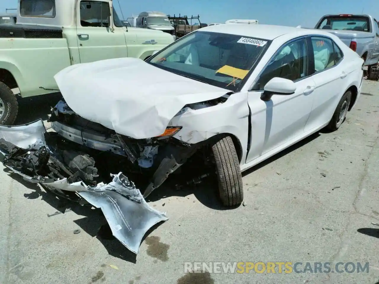 2 Photograph of a damaged car 4T1C31AK3NU573254 TOYOTA CAMRY 2022