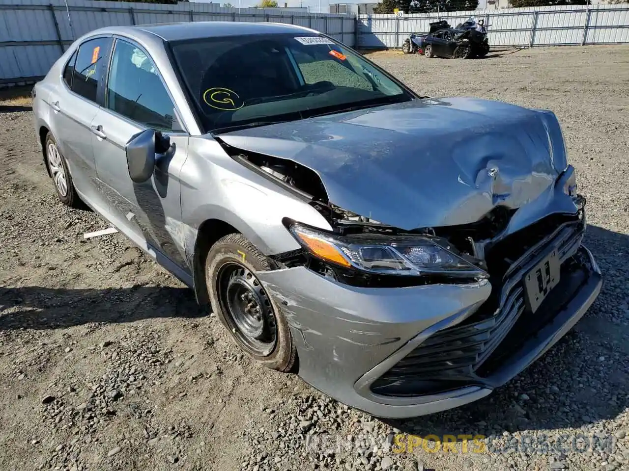 1 Photograph of a damaged car 4T1C31AK7NU570664 TOYOTA CAMRY 2022