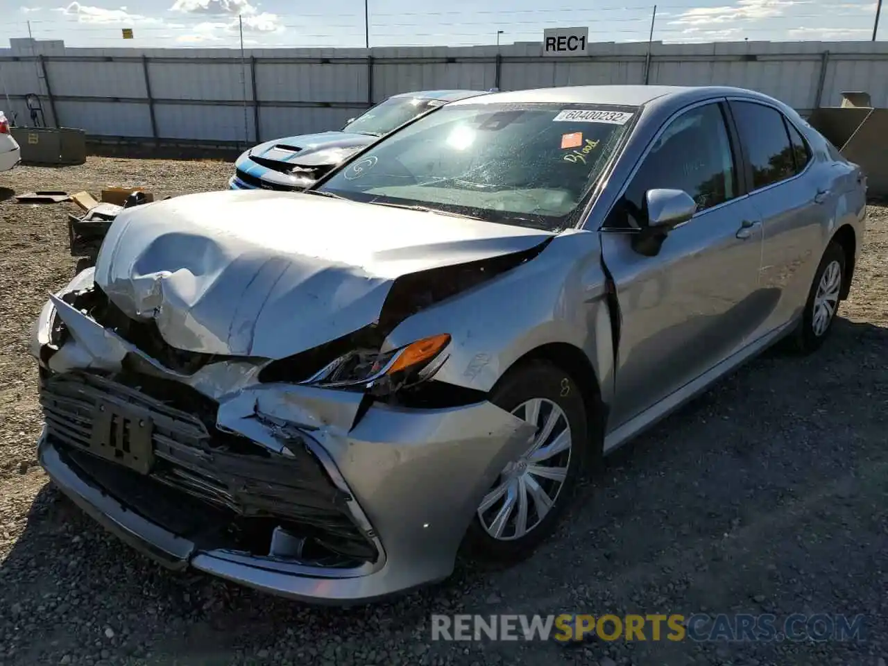 2 Photograph of a damaged car 4T1C31AK7NU570664 TOYOTA CAMRY 2022