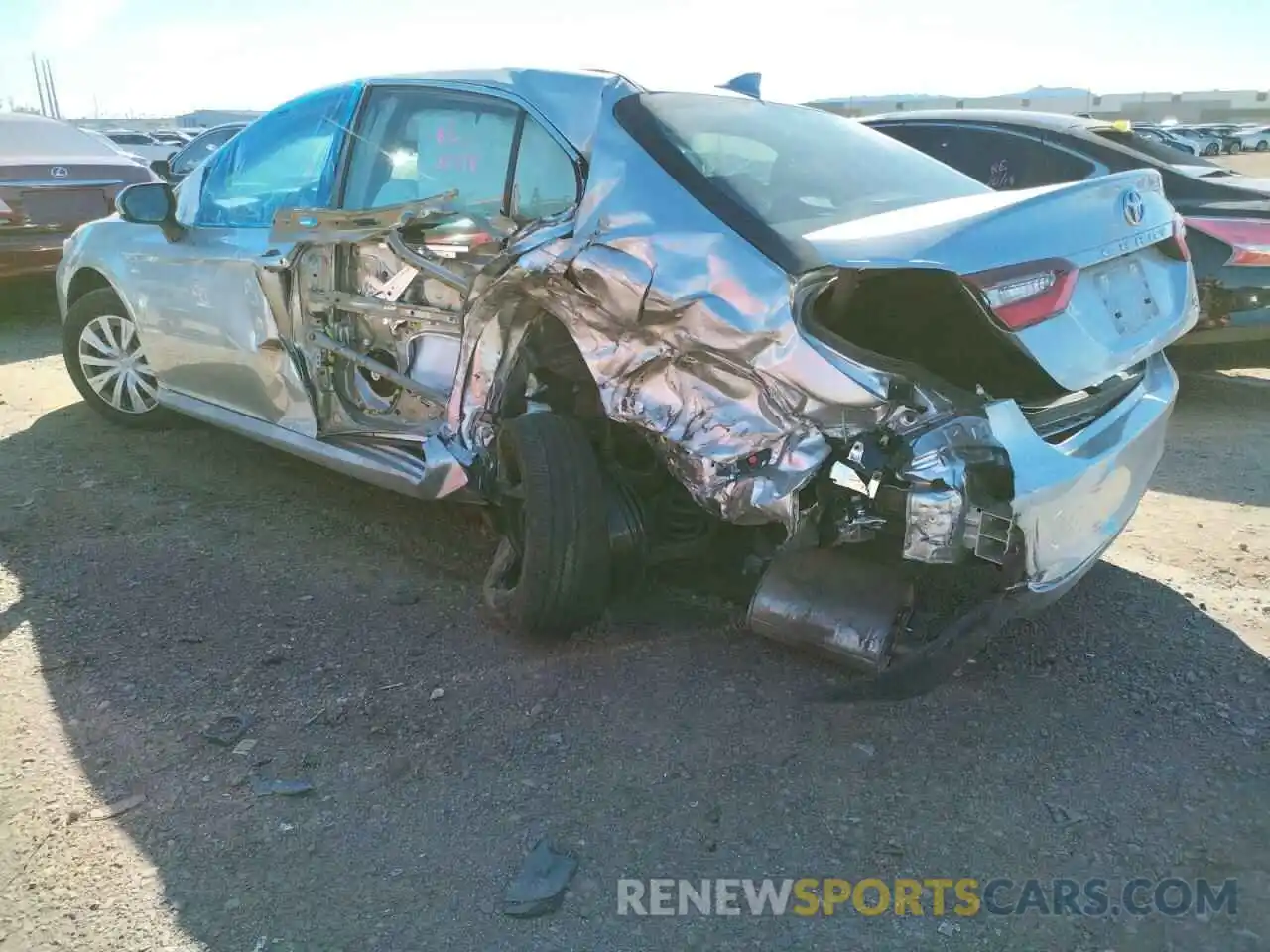 9 Photograph of a damaged car 4T1C31AK7NU571801 TOYOTA CAMRY 2022