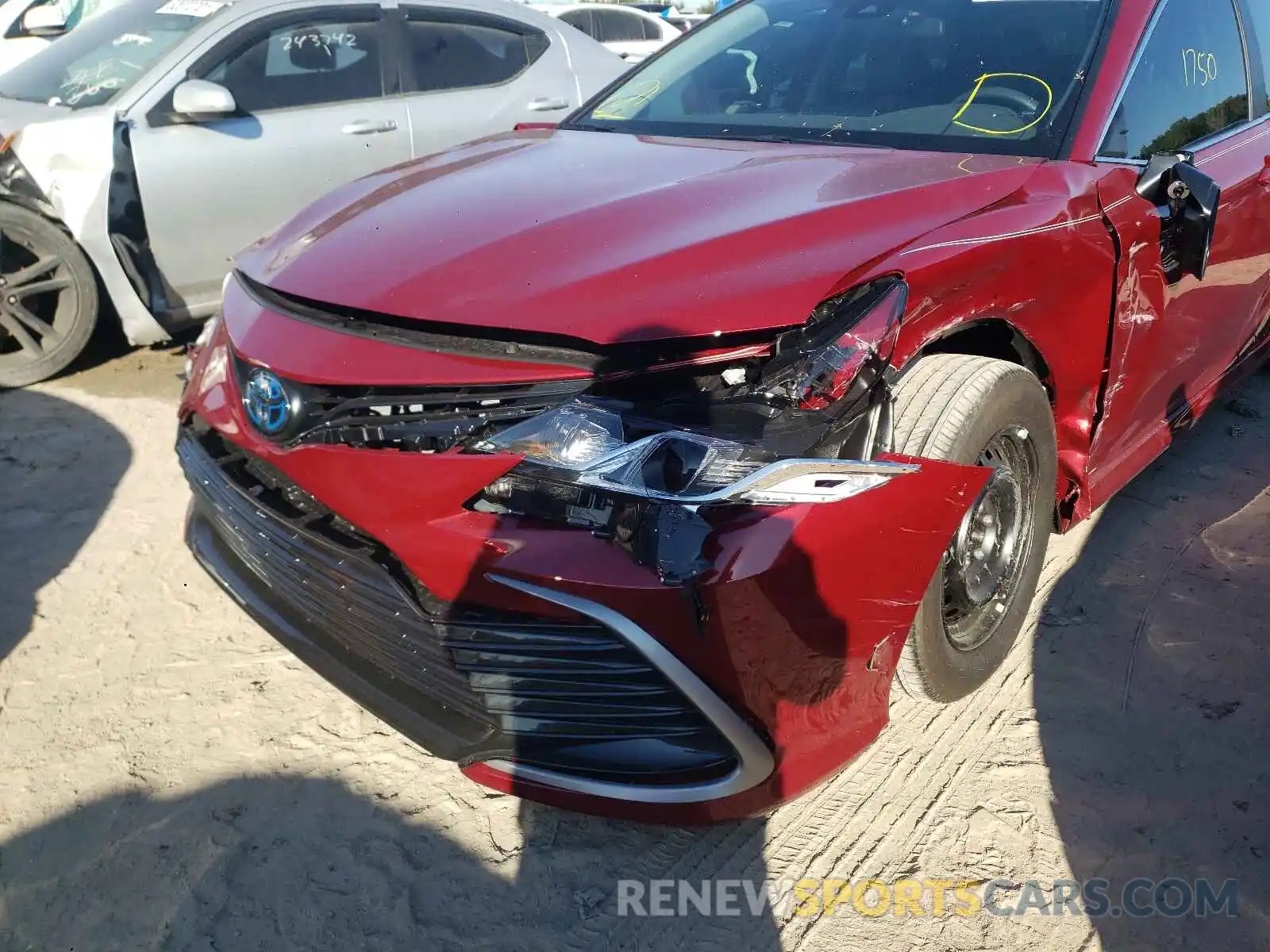 9 Photograph of a damaged car 4T1C31AK7NU573290 TOYOTA CAMRY 2022