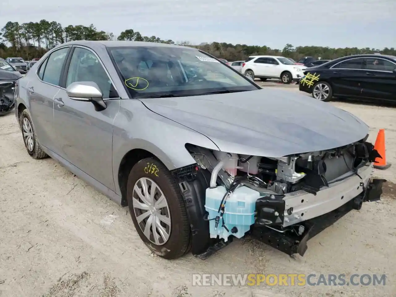 1 Photograph of a damaged car 4T1C31AK7NU574777 TOYOTA CAMRY 2022