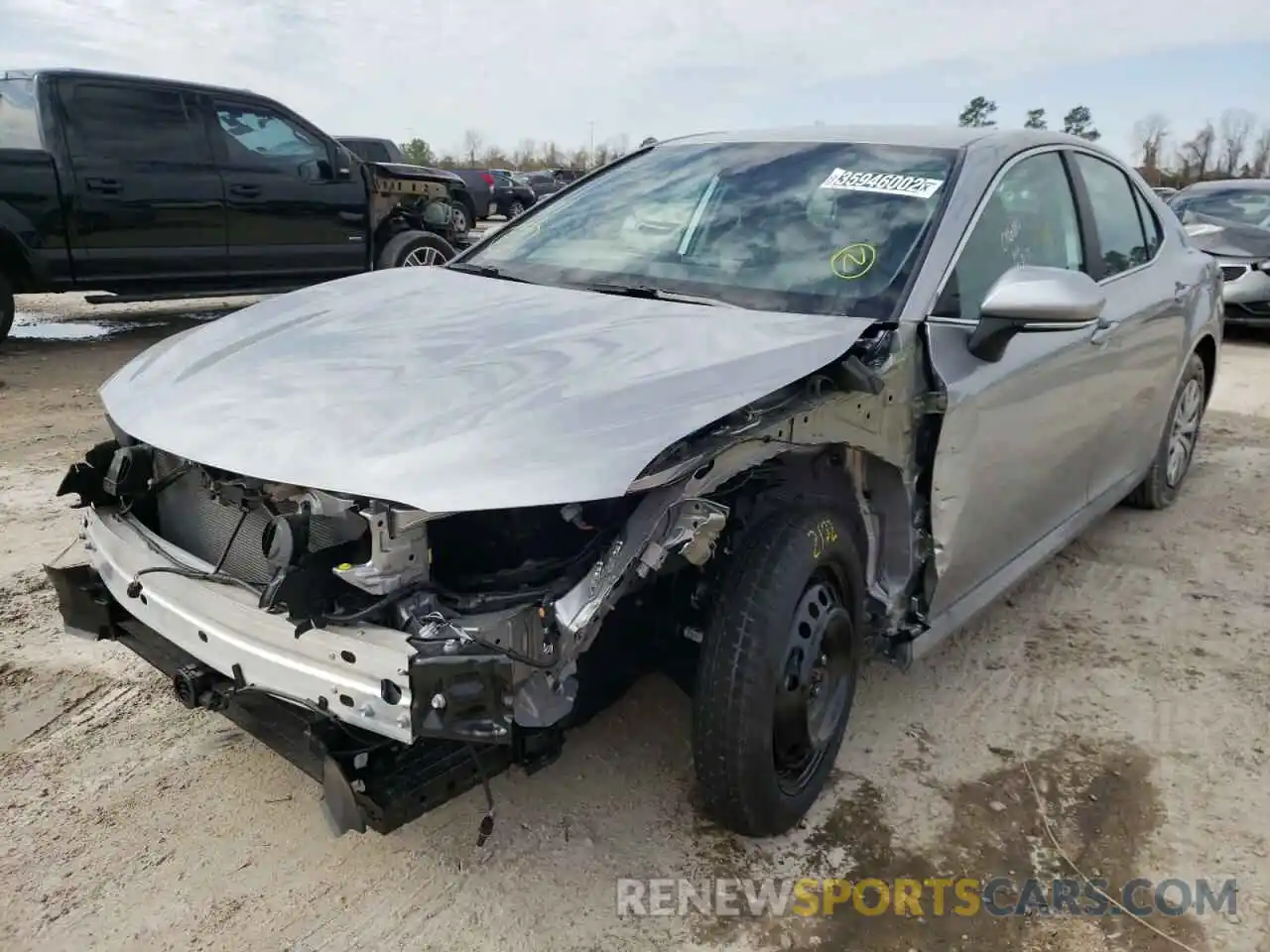 2 Photograph of a damaged car 4T1C31AK7NU574777 TOYOTA CAMRY 2022