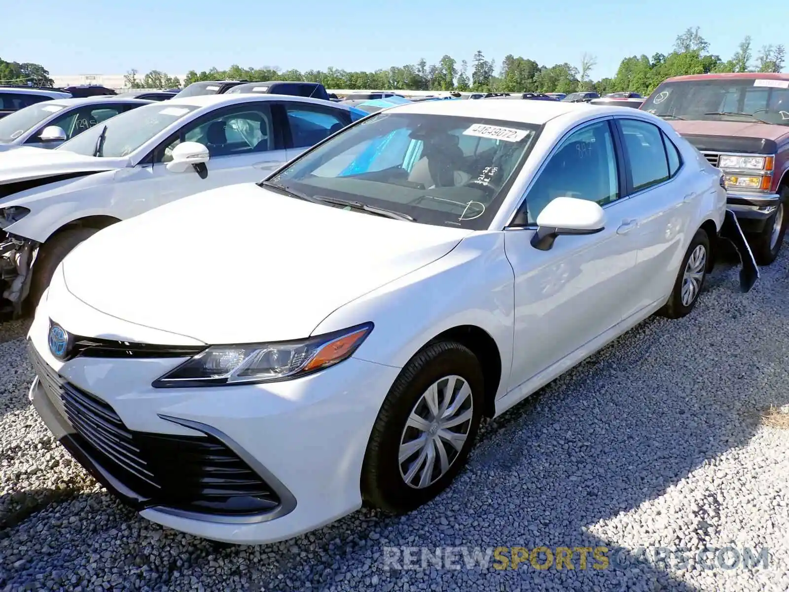 2 Photograph of a damaged car 4T1C31AK7NU580868 TOYOTA CAMRY 2022