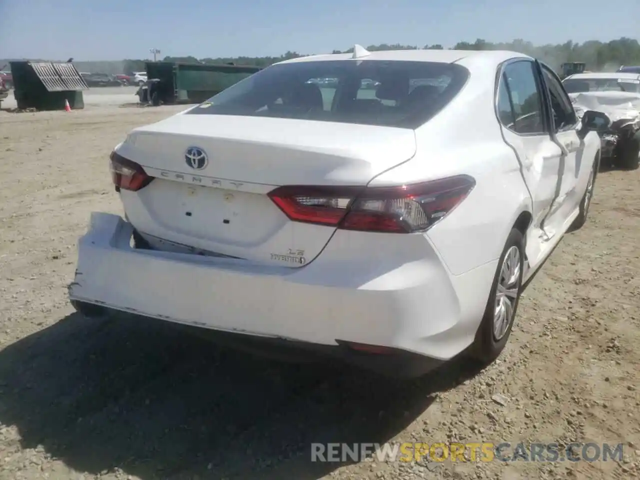 4 Photograph of a damaged car 4T1C31AK7NU580868 TOYOTA CAMRY 2022