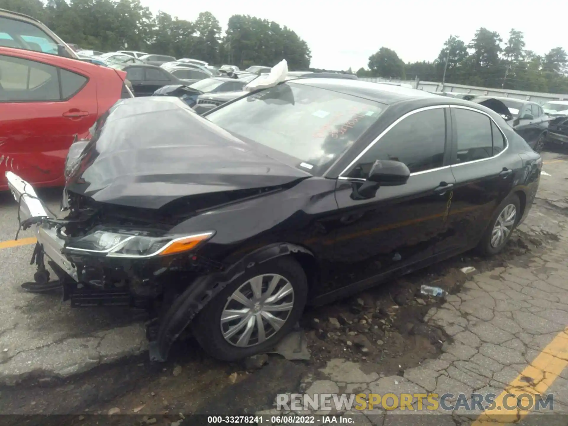 2 Photograph of a damaged car 4T1C31AK7NU581003 TOYOTA CAMRY 2022