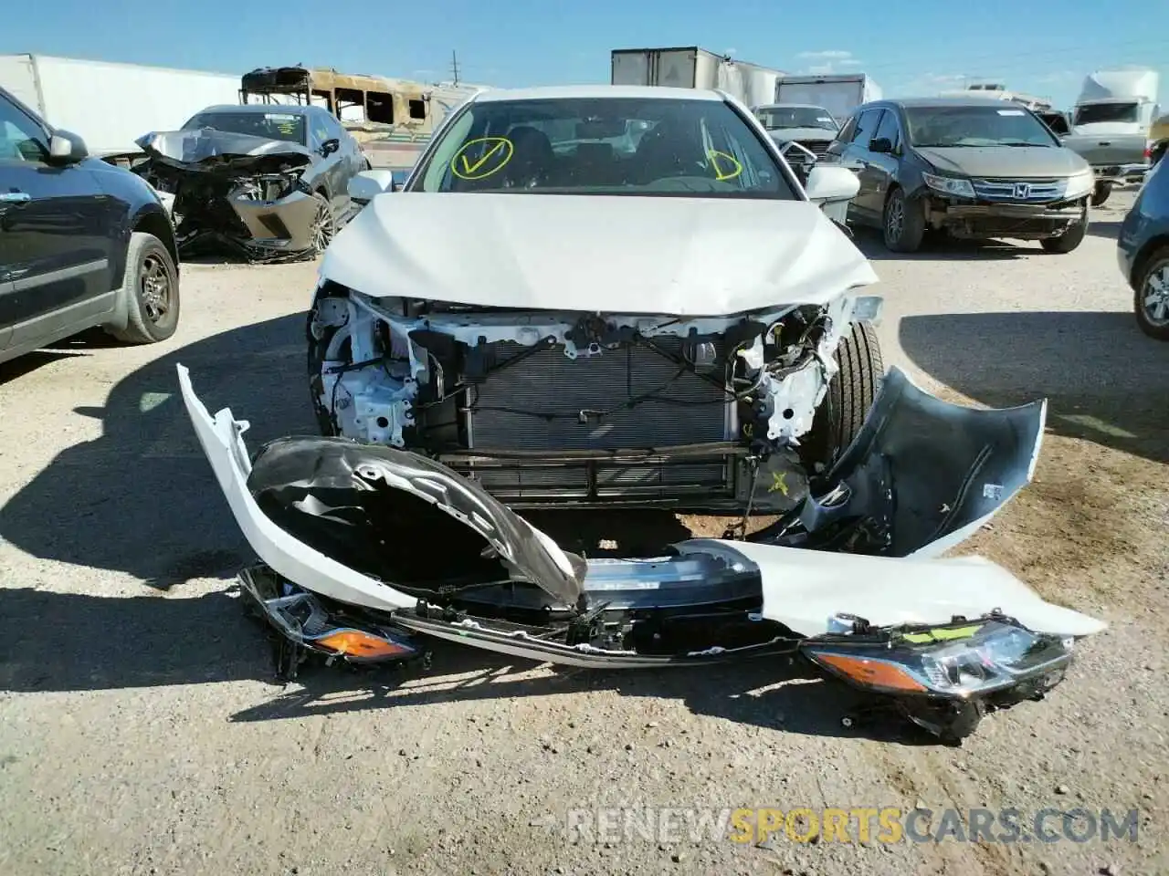 9 Photograph of a damaged car 4T1C31AK7NU591417 TOYOTA CAMRY 2022