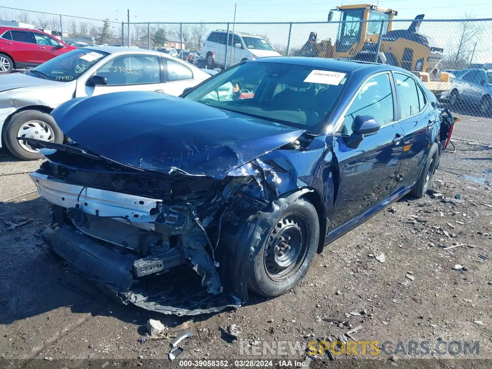 2 Photograph of a damaged car 4T1C31AK8NU571628 TOYOTA CAMRY 2022