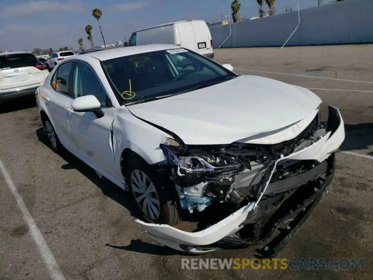 1 Photograph of a damaged car 4T1C31AK8NU576912 TOYOTA CAMRY 2022