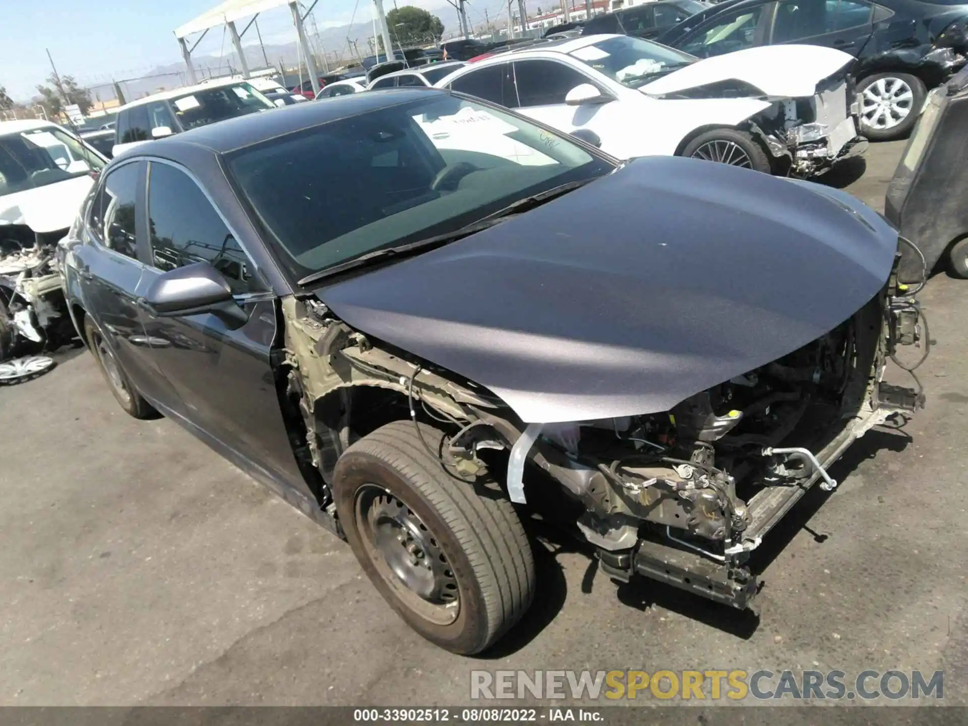 1 Photograph of a damaged car 4T1C31AK8NU578207 TOYOTA CAMRY 2022