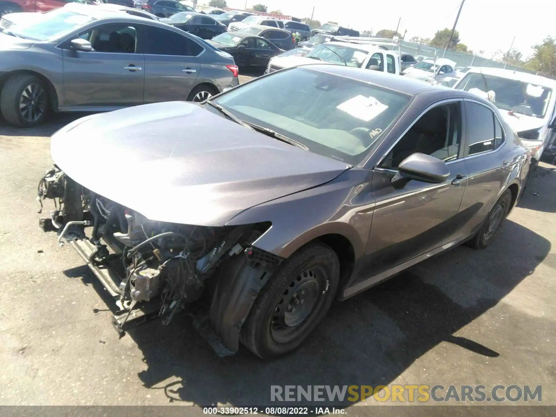 2 Photograph of a damaged car 4T1C31AK8NU578207 TOYOTA CAMRY 2022