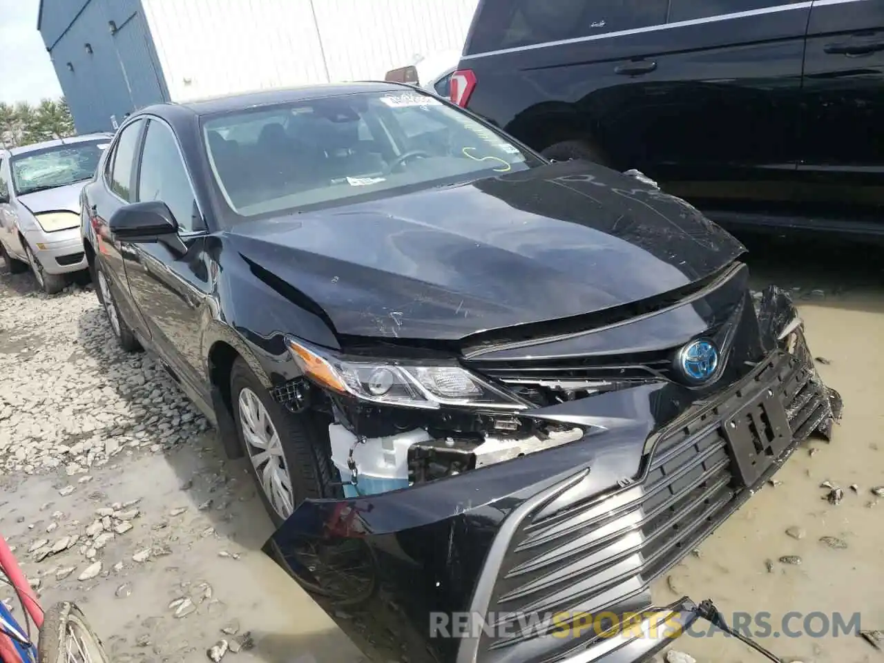 1 Photograph of a damaged car 4T1C31AK8NU578644 TOYOTA CAMRY 2022