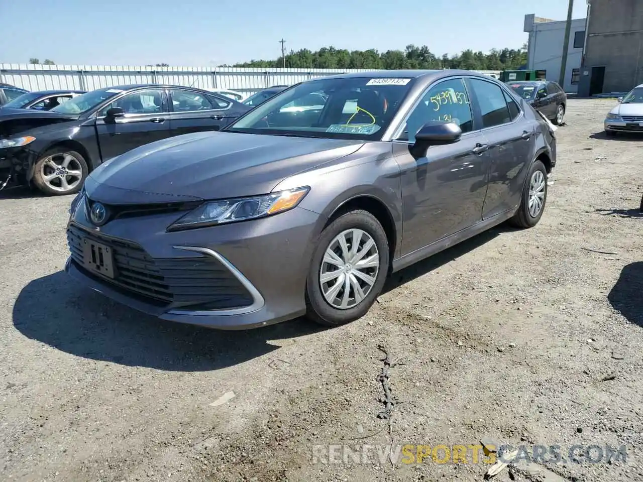 2 Photograph of a damaged car 4T1C31AK9NU585358 TOYOTA CAMRY 2022