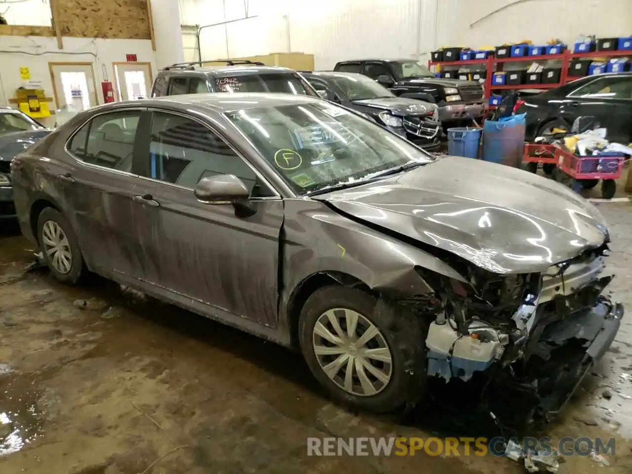 1 Photograph of a damaged car 4T1C31AKXNU574031 TOYOTA CAMRY 2022