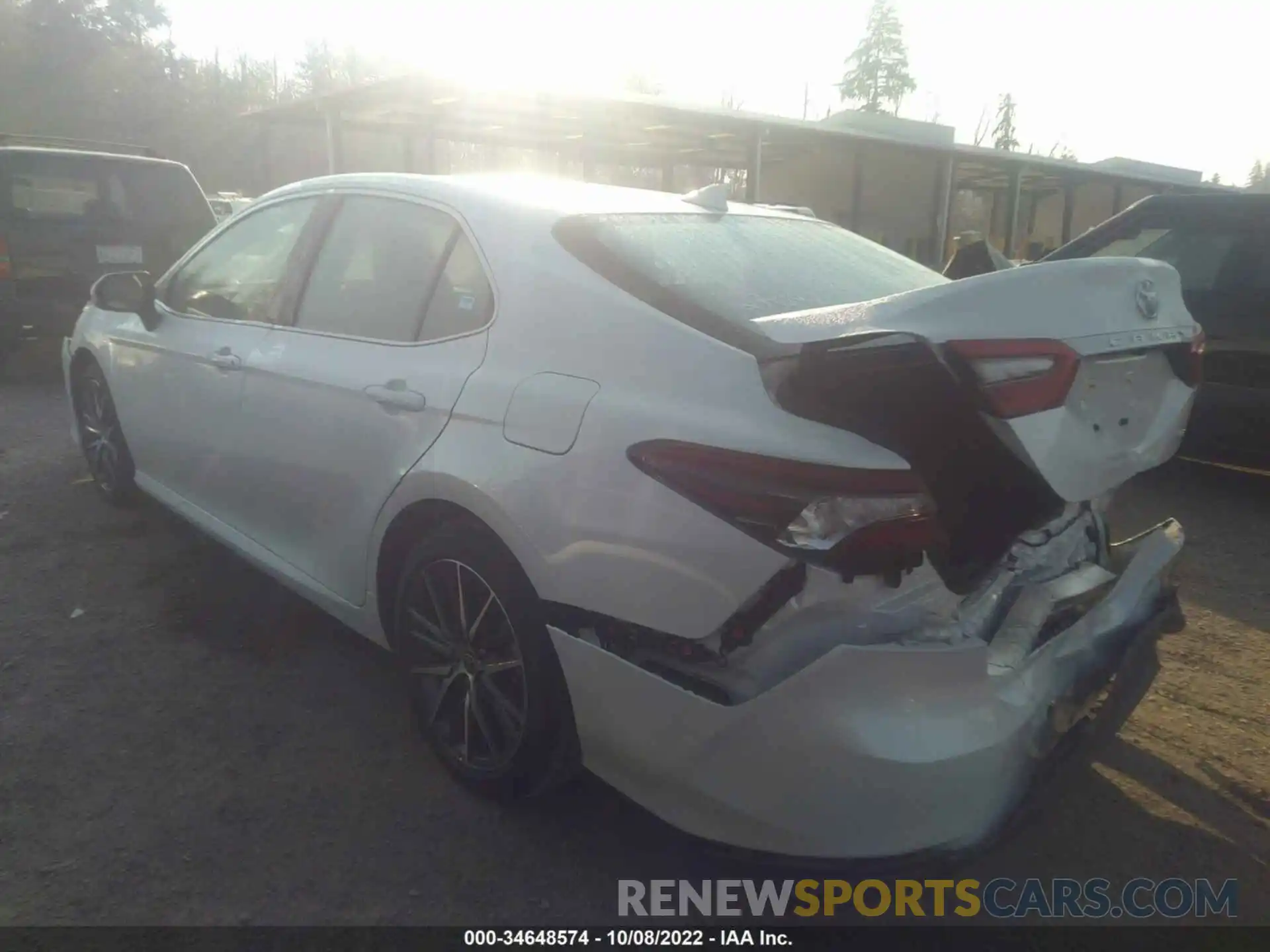 3 Photograph of a damaged car 4T1F11AK6NU717298 TOYOTA CAMRY 2022