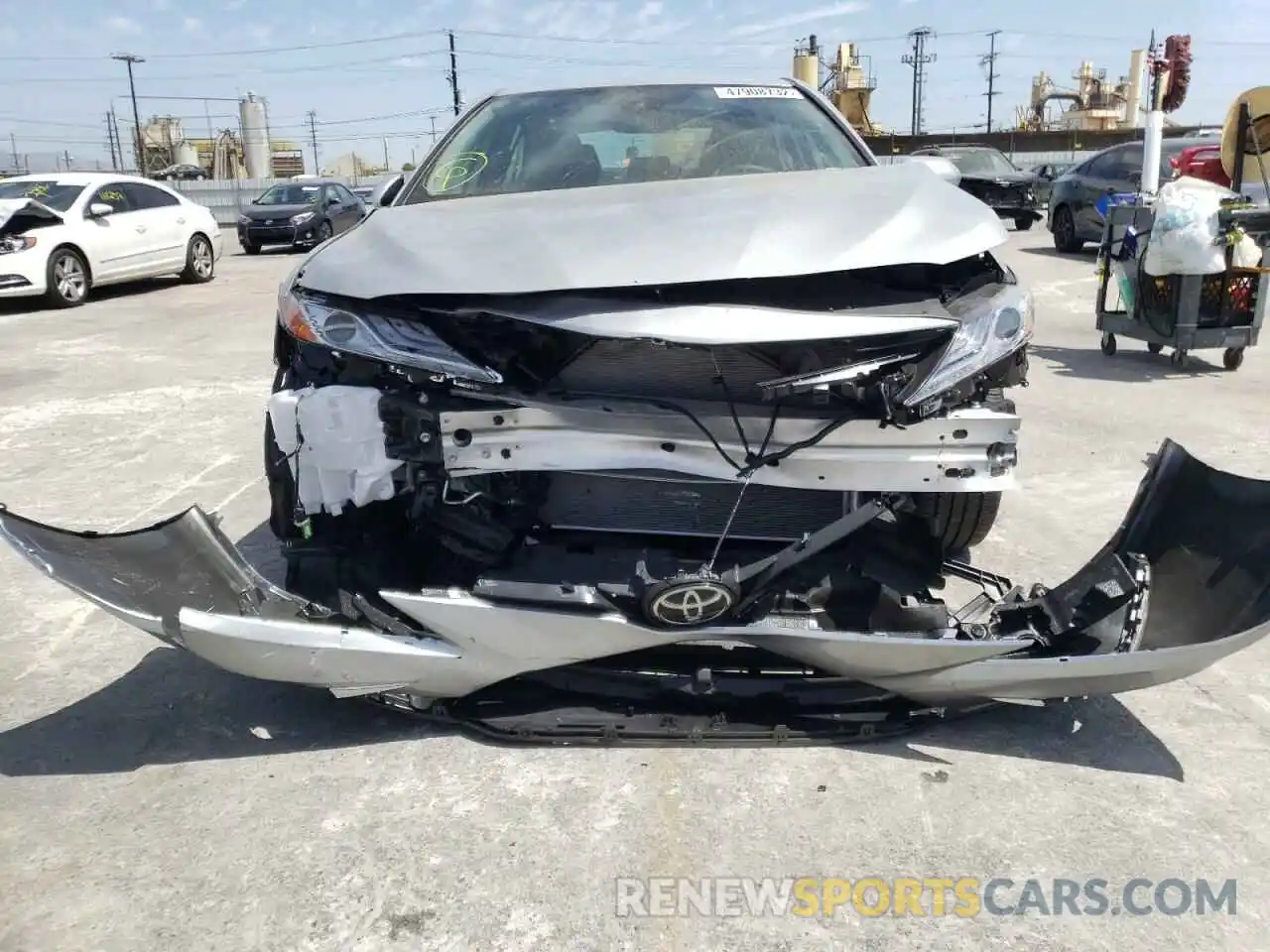 9 Photograph of a damaged car 4T1F11AK8NU024040 TOYOTA CAMRY 2022