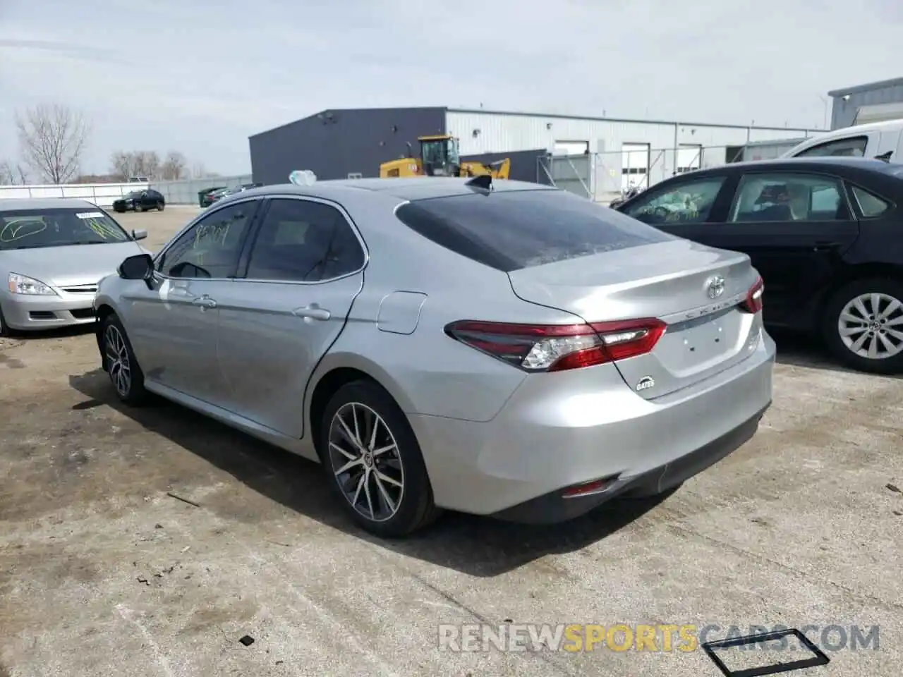 3 Фотография поврежденного автомобиля 4T1F11BK2NU052236 TOYOTA CAMRY 2022