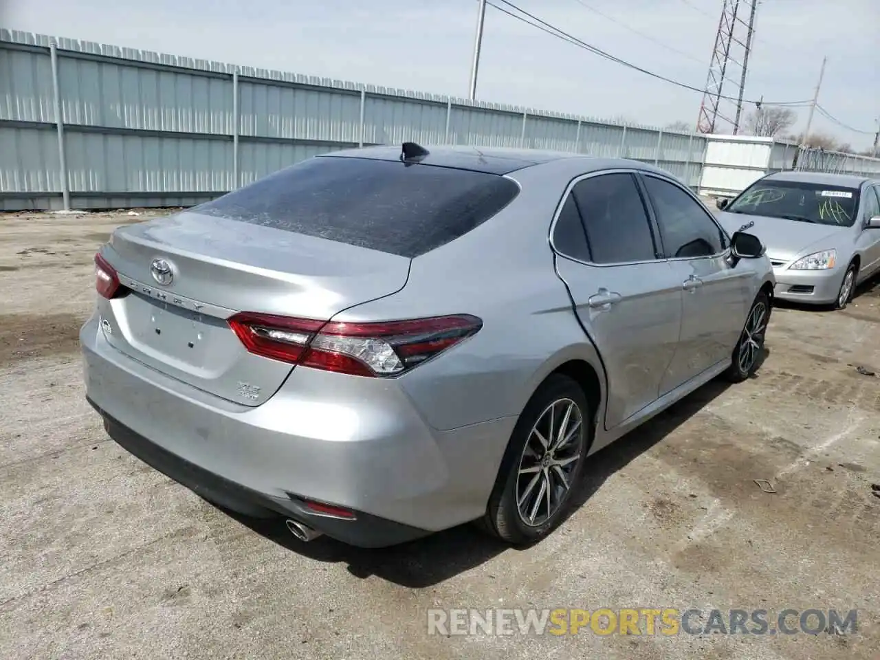 4 Фотография поврежденного автомобиля 4T1F11BK2NU052236 TOYOTA CAMRY 2022