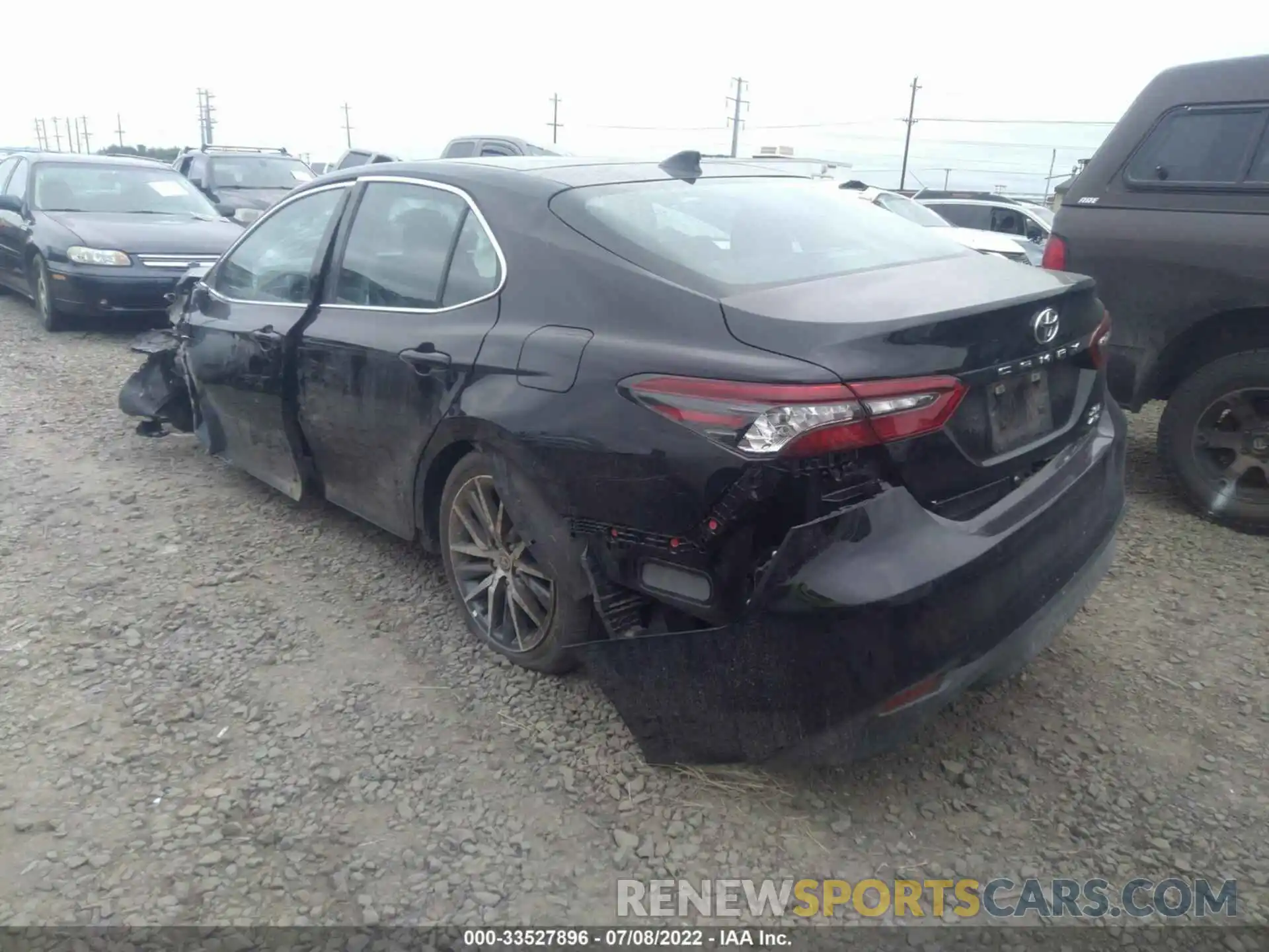 3 Photograph of a damaged car 4T1F11BK5NU059858 TOYOTA CAMRY 2022