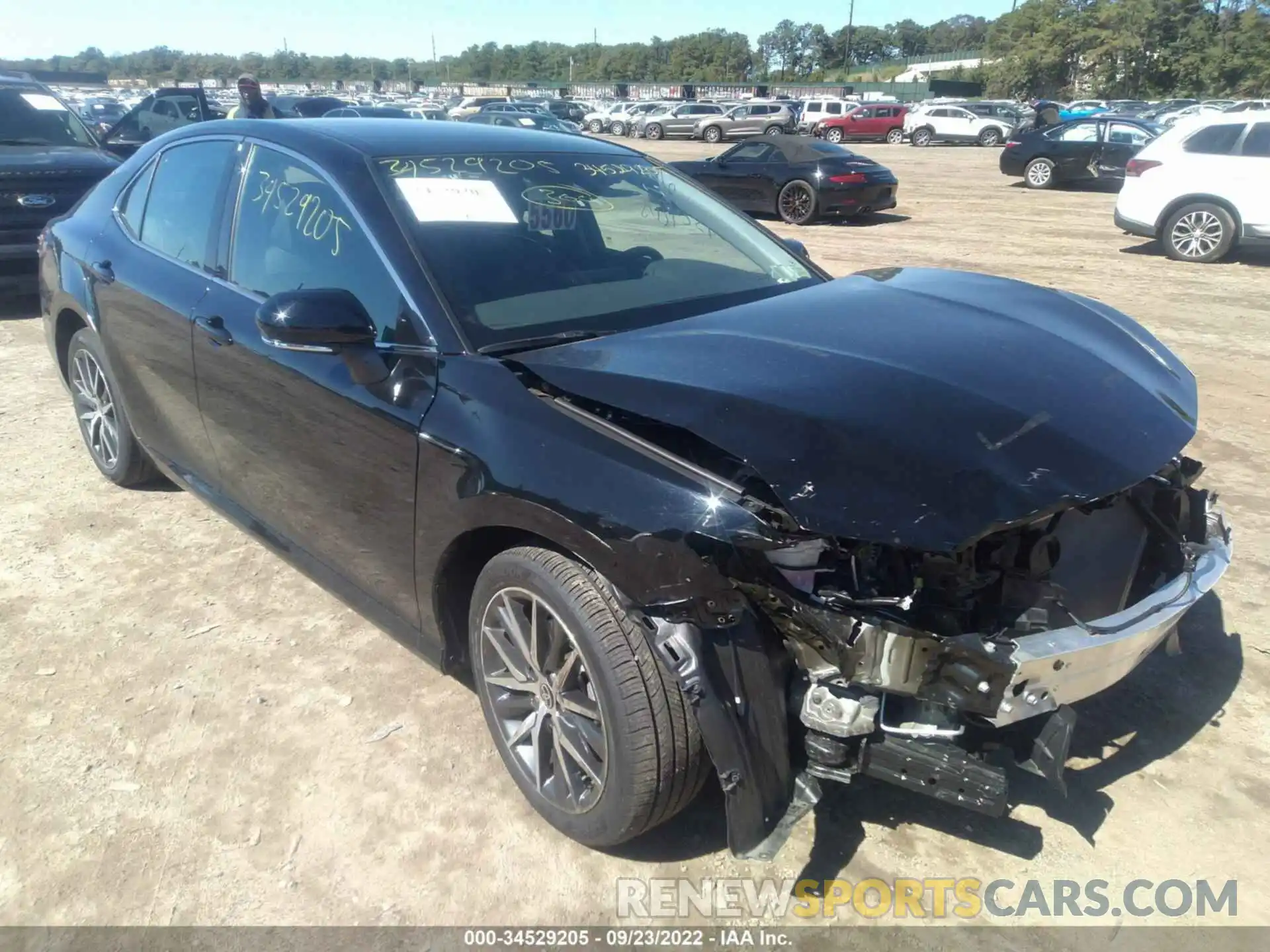 1 Photograph of a damaged car 4T1F11BK5NU063134 TOYOTA CAMRY 2022