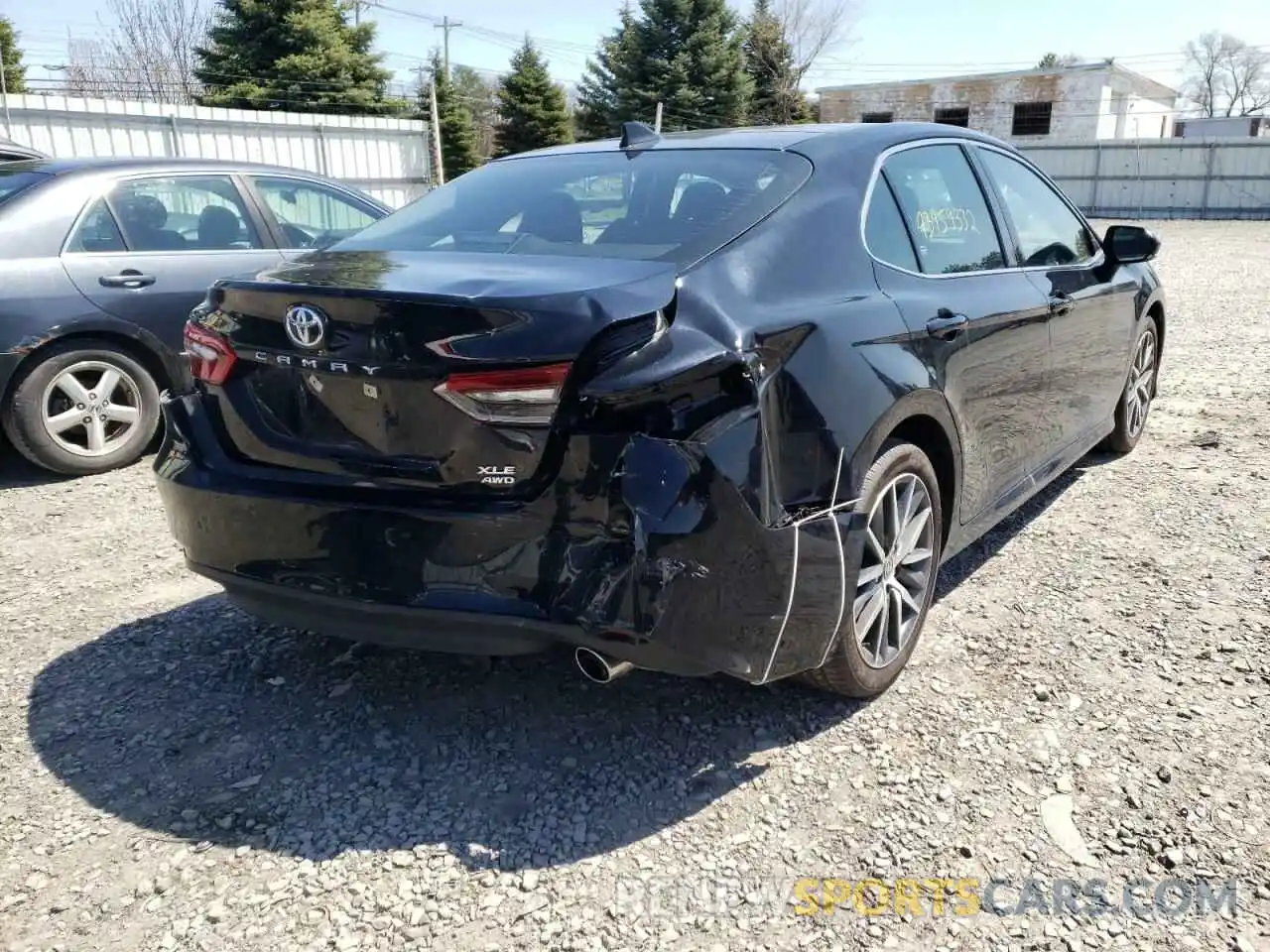 4 Photograph of a damaged car 4T1F11BK7NU053608 TOYOTA CAMRY 2022